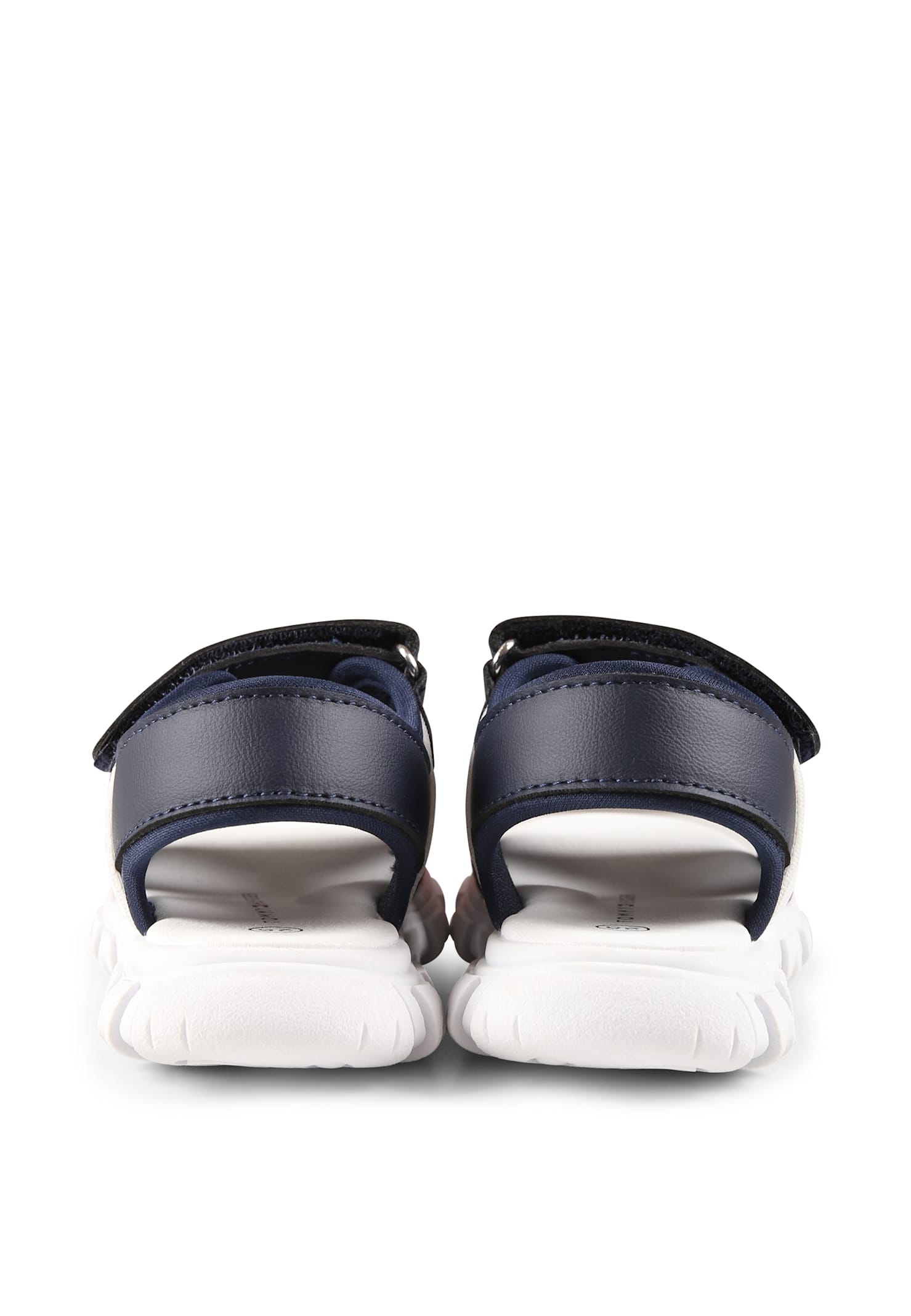 TOMMY HILFIGER BLUE SANDALS FOR BOY WITH LOGO