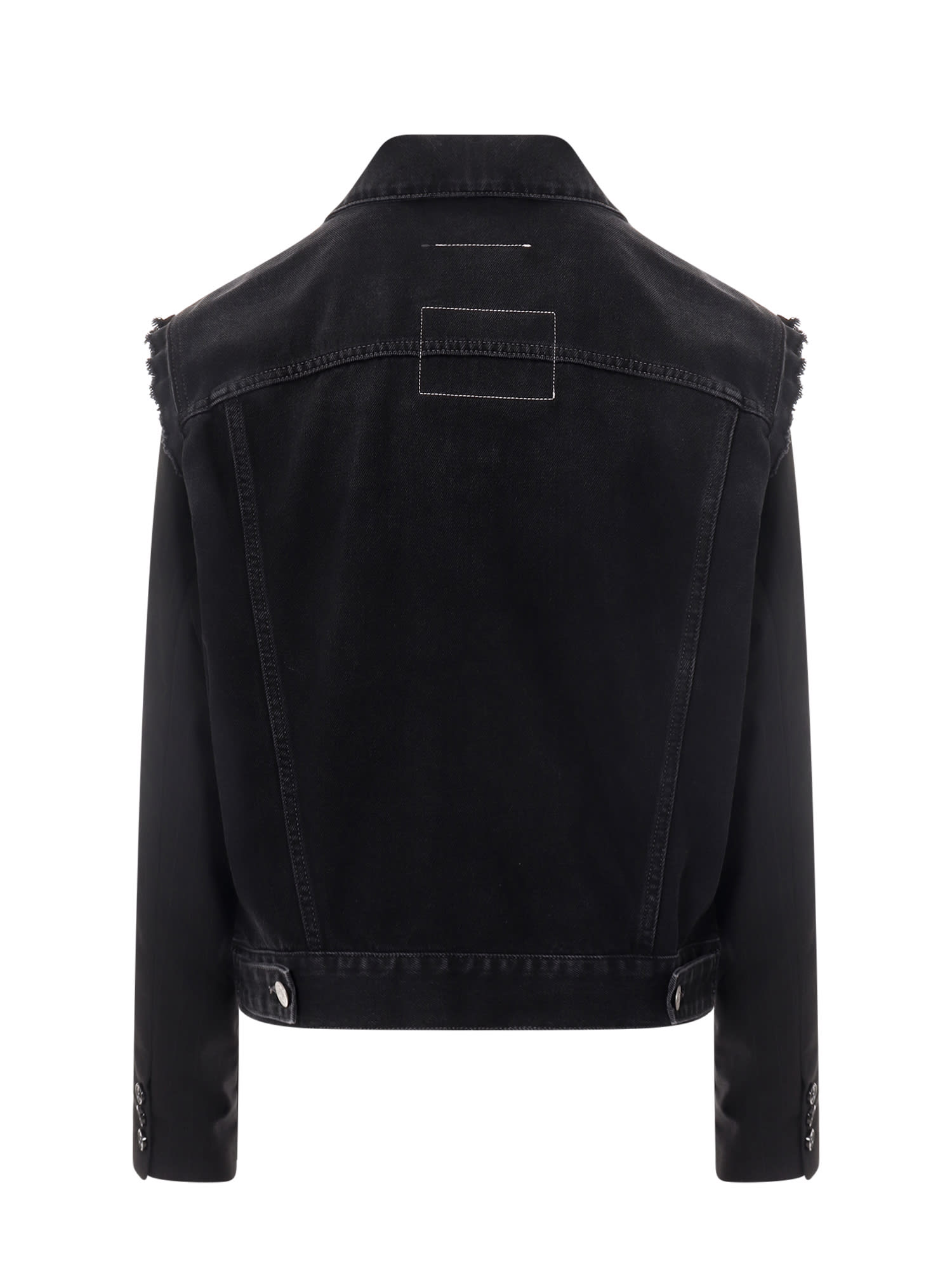 Shop Mm6 Maison Margiela Jacket In Black