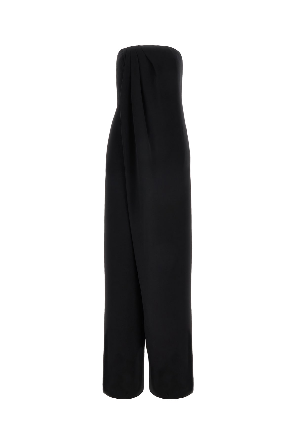 Black Triacetate Blend Jumpsuit