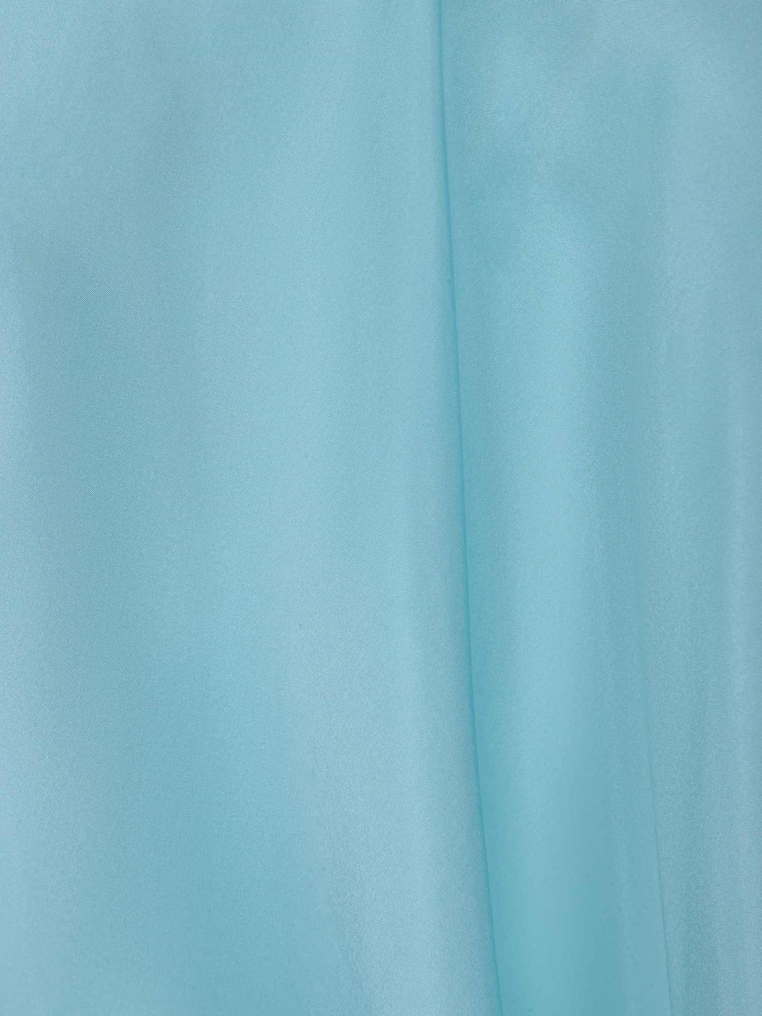 Shop Forte Forte Habotai Silk Top In Aqua In Blue