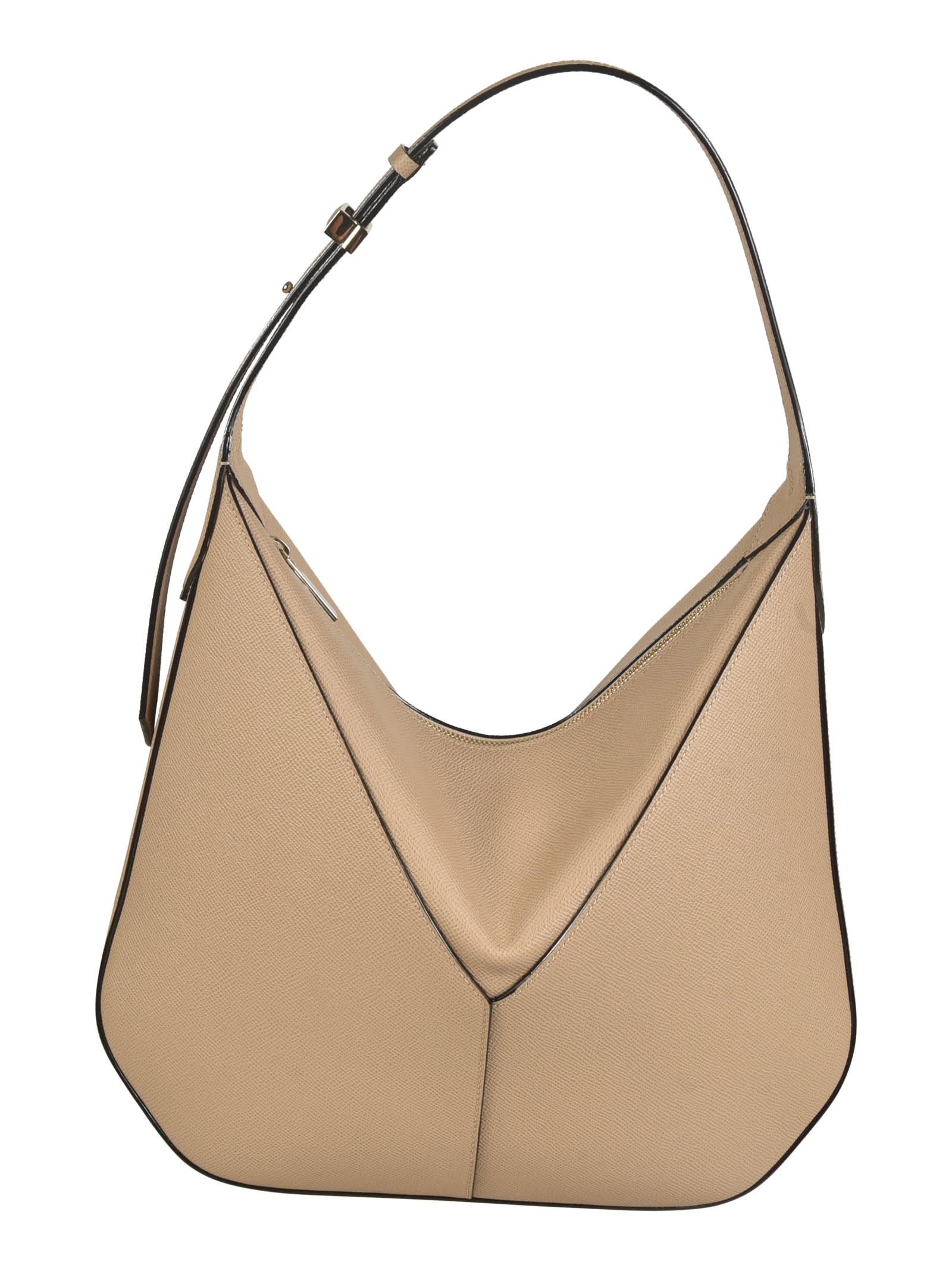 Shop Valextra V Zipped Shoulder Bag In Mbc