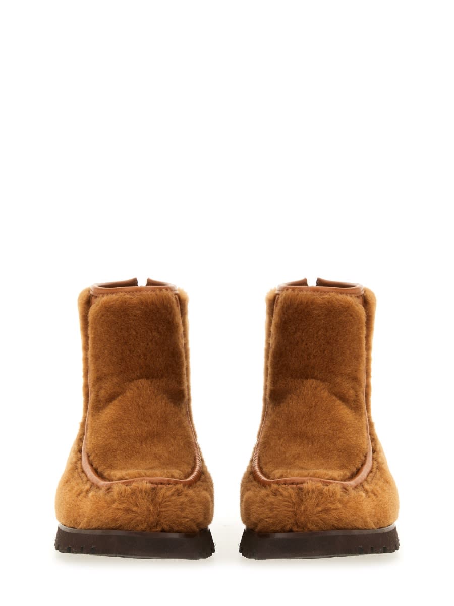 Hereu Boot With Zipper "armenta" In Multi