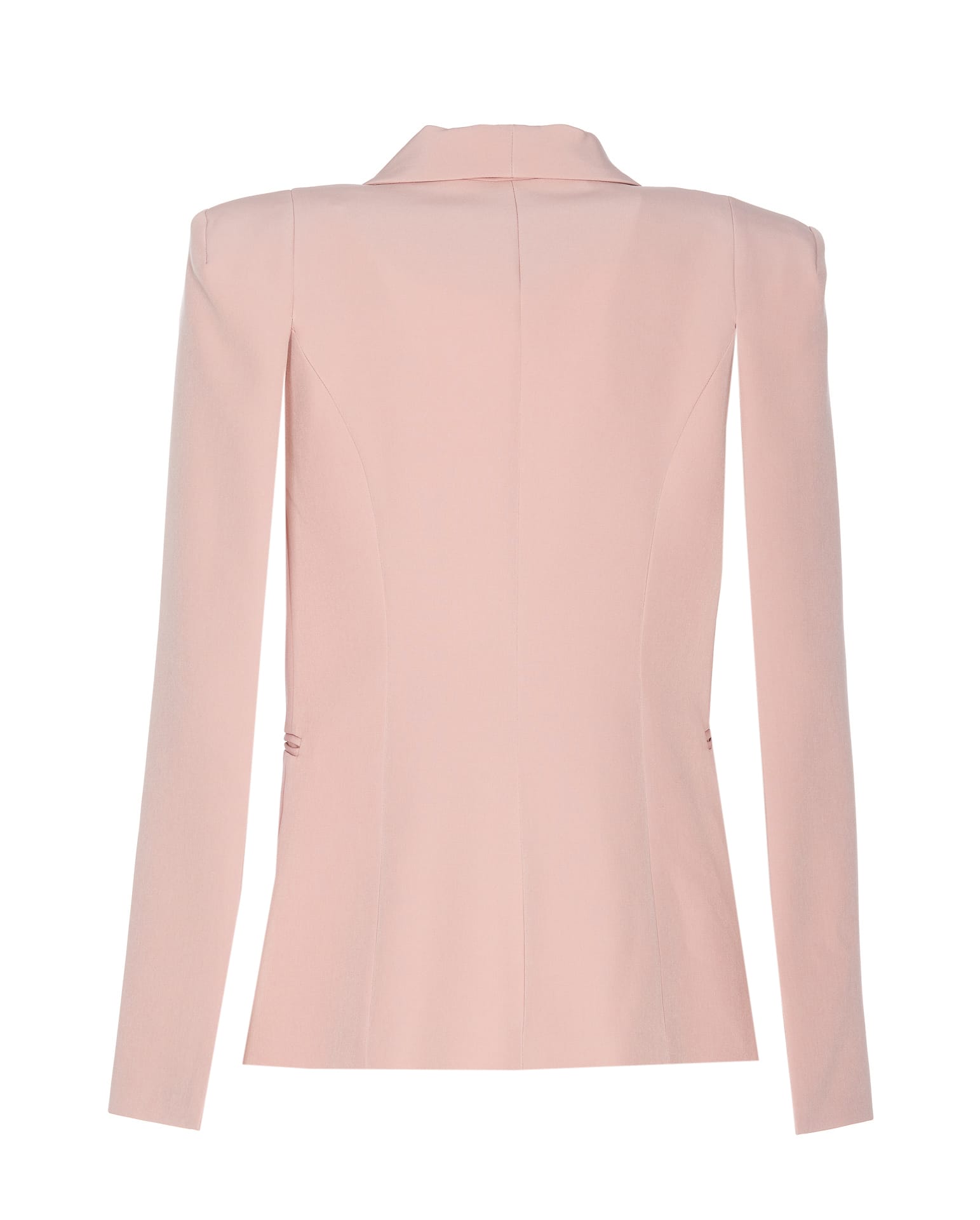 Shop Liu •jo Single Breasted Button Jacket In Pink