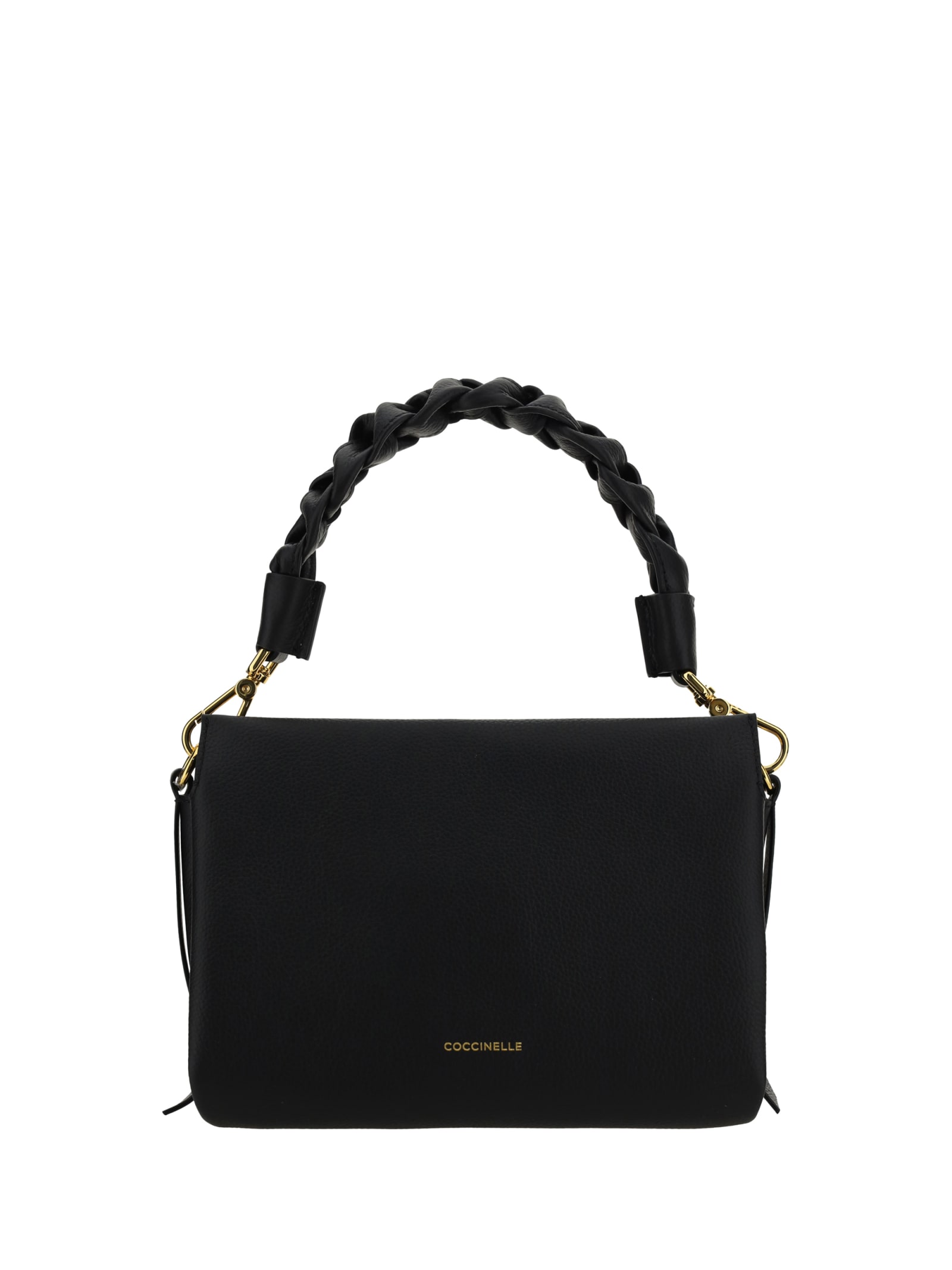 Shop Coccinelle Boheme Handbag In Black