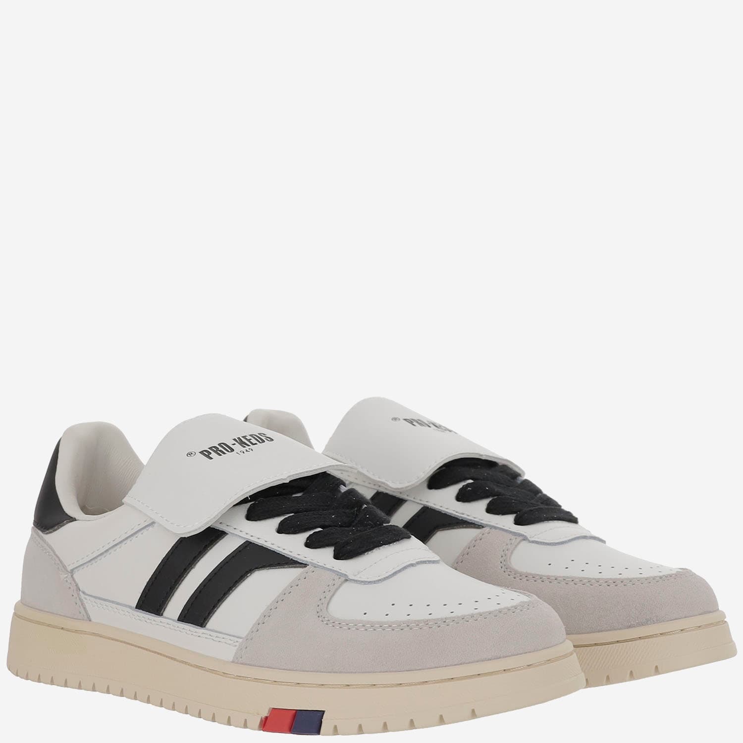 Pro-keds Field King Leather Sneakers In White