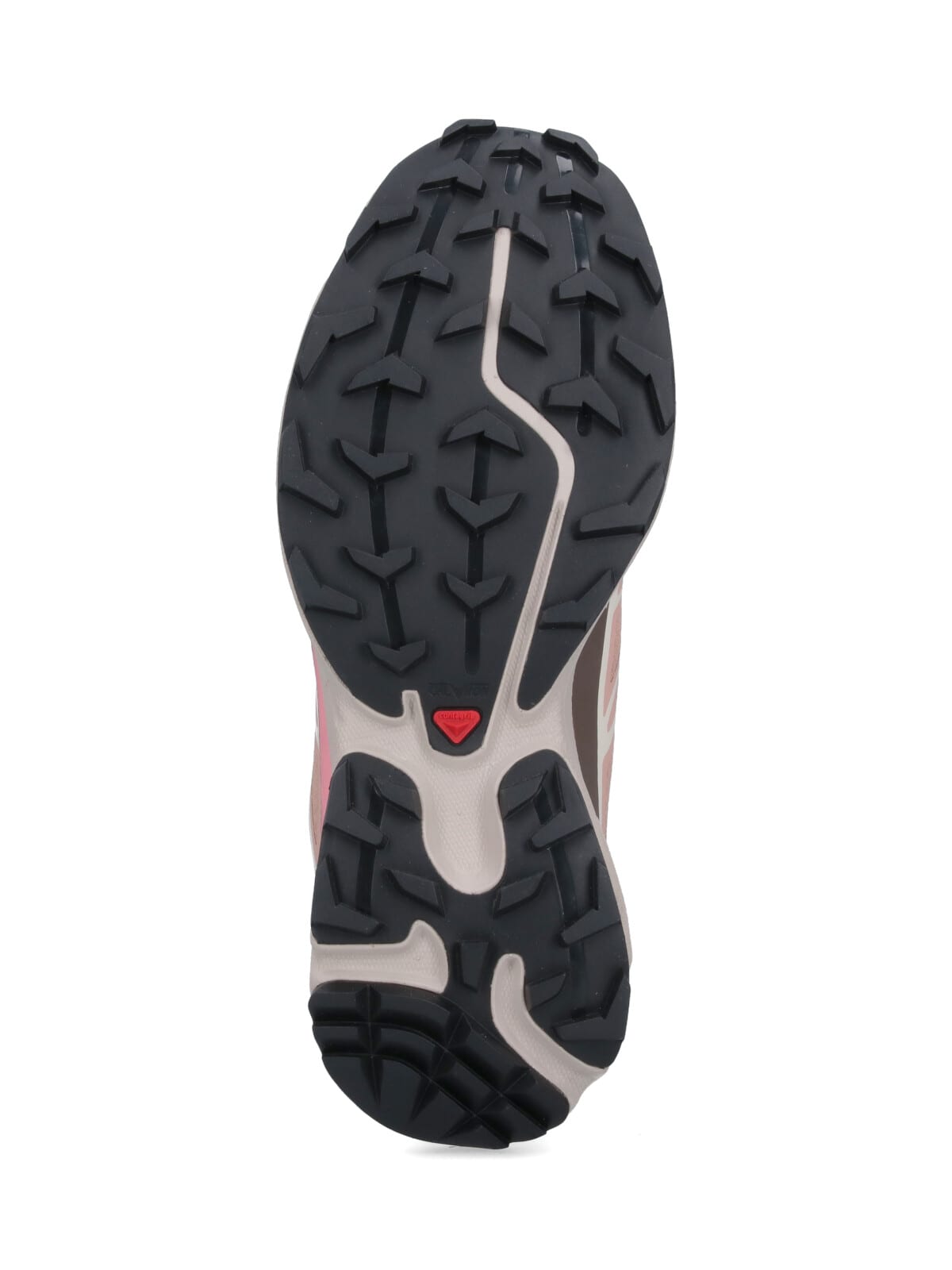 Salomon 'xt-6' Pink Sneaker With Logo Applied On The Tongue And Chunky Sole