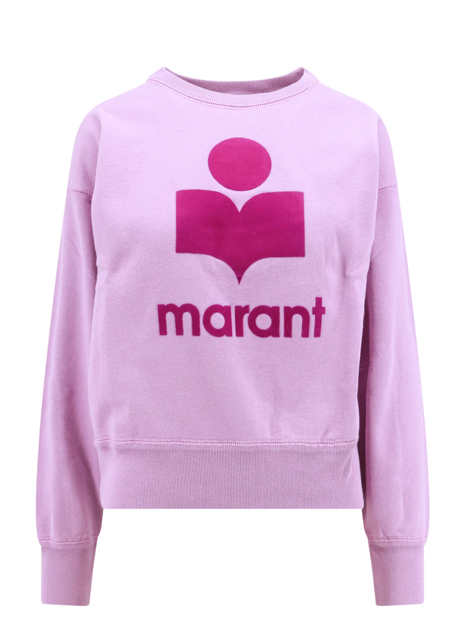 Shop Marant Etoile Sweatshirt In Lipe Lilac Purple