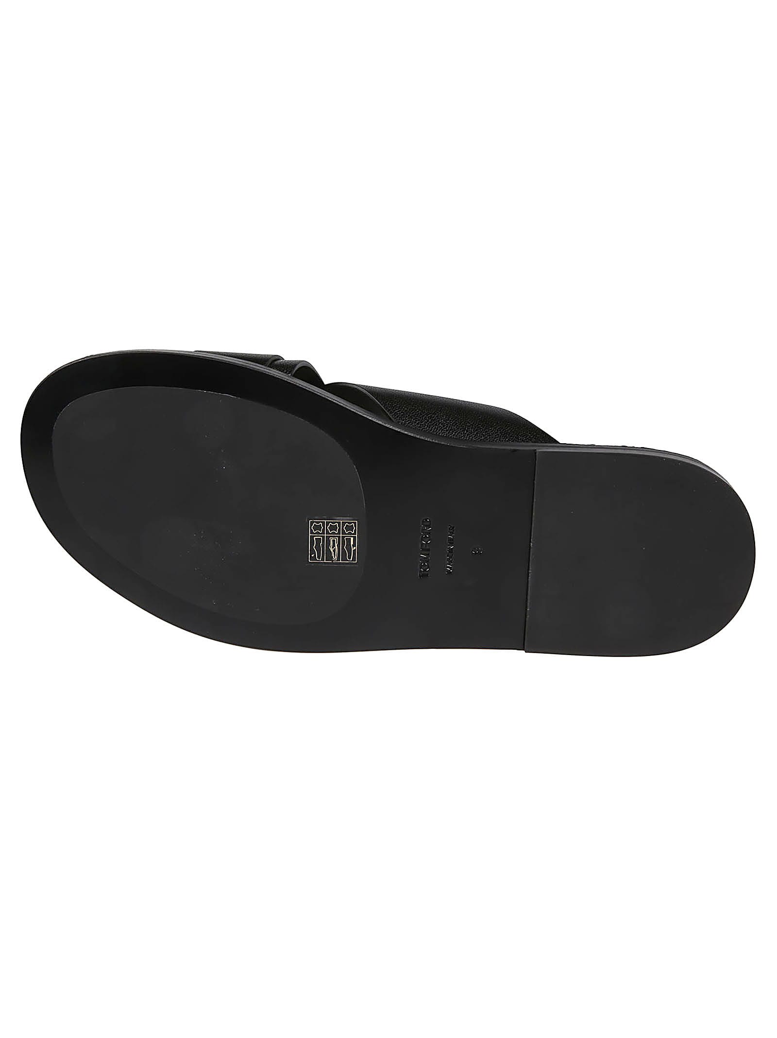Shop Tom Ford Preston Informal Sandals In Black