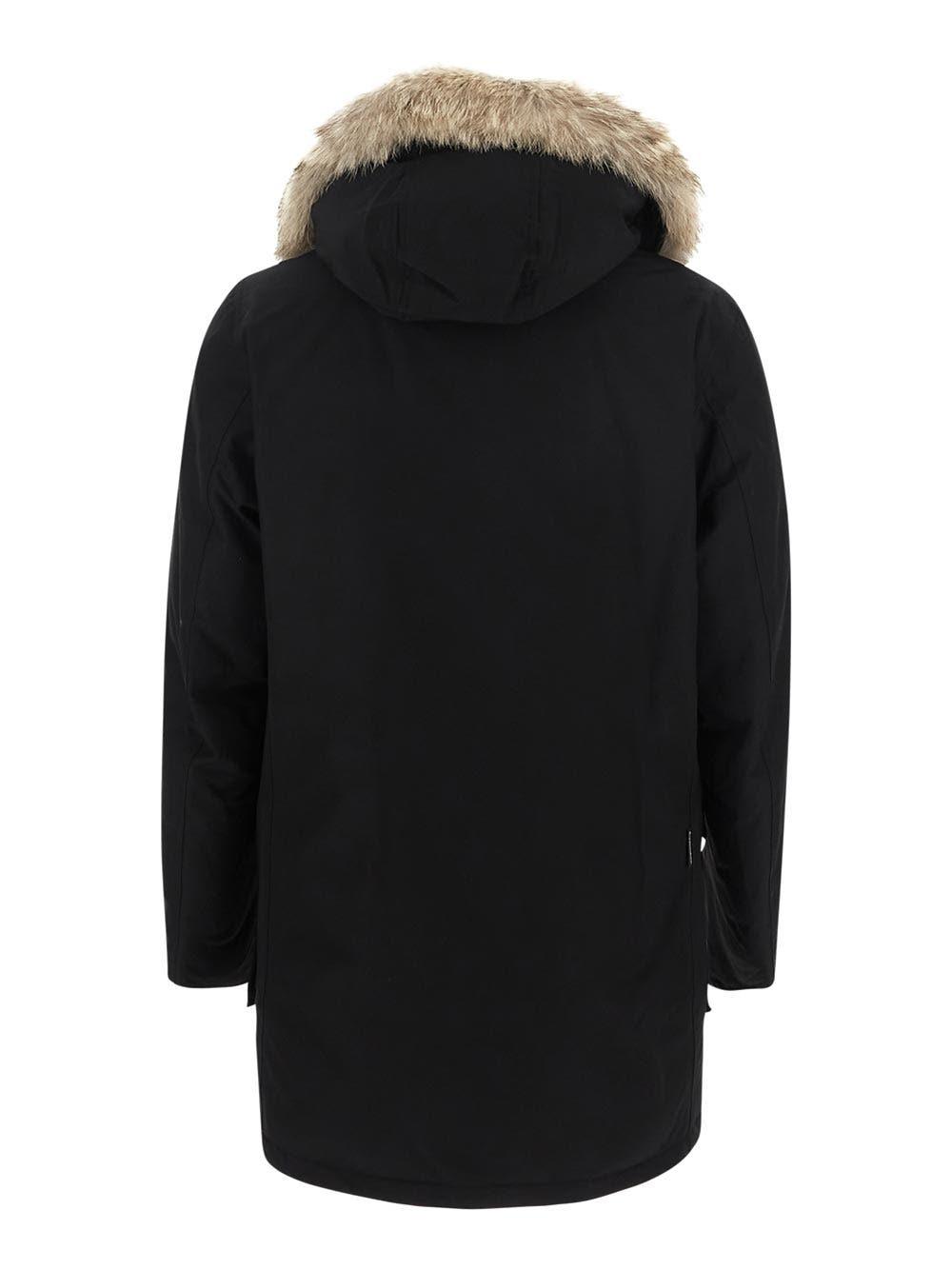 WOOLRICH ARTIC DETACHABLE FUR PARKA JACKET 