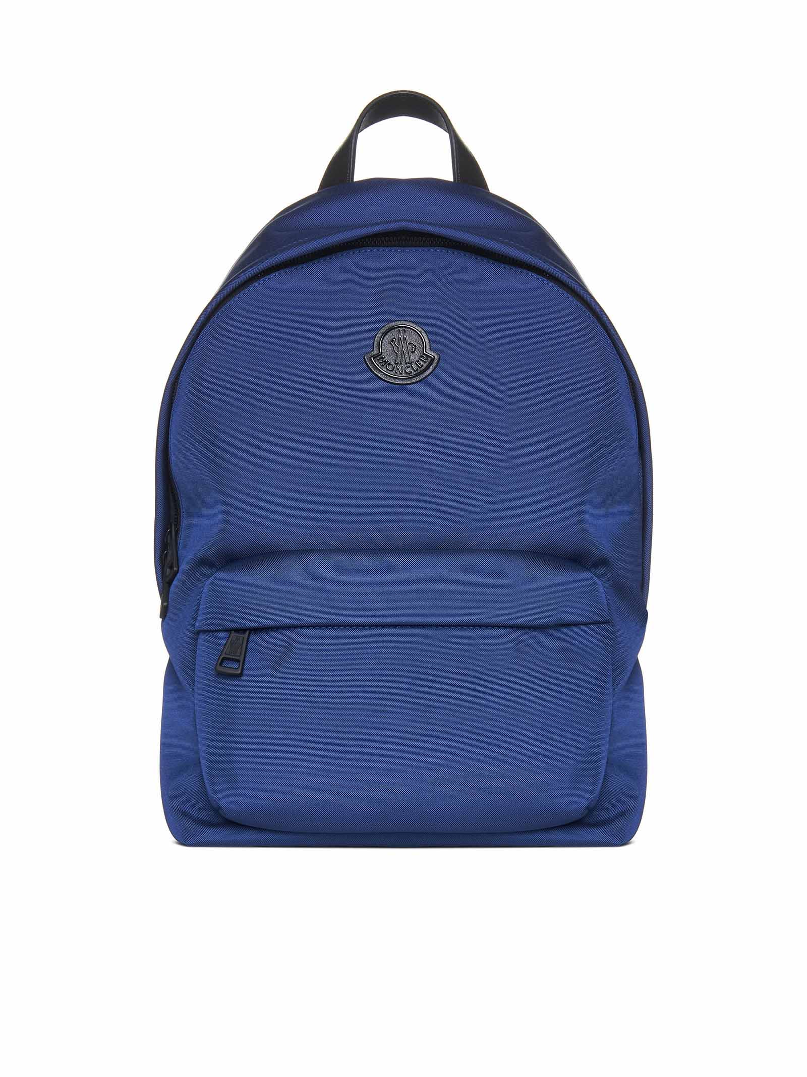 Pierrick Patch-logo Nylon Backpack In Blue