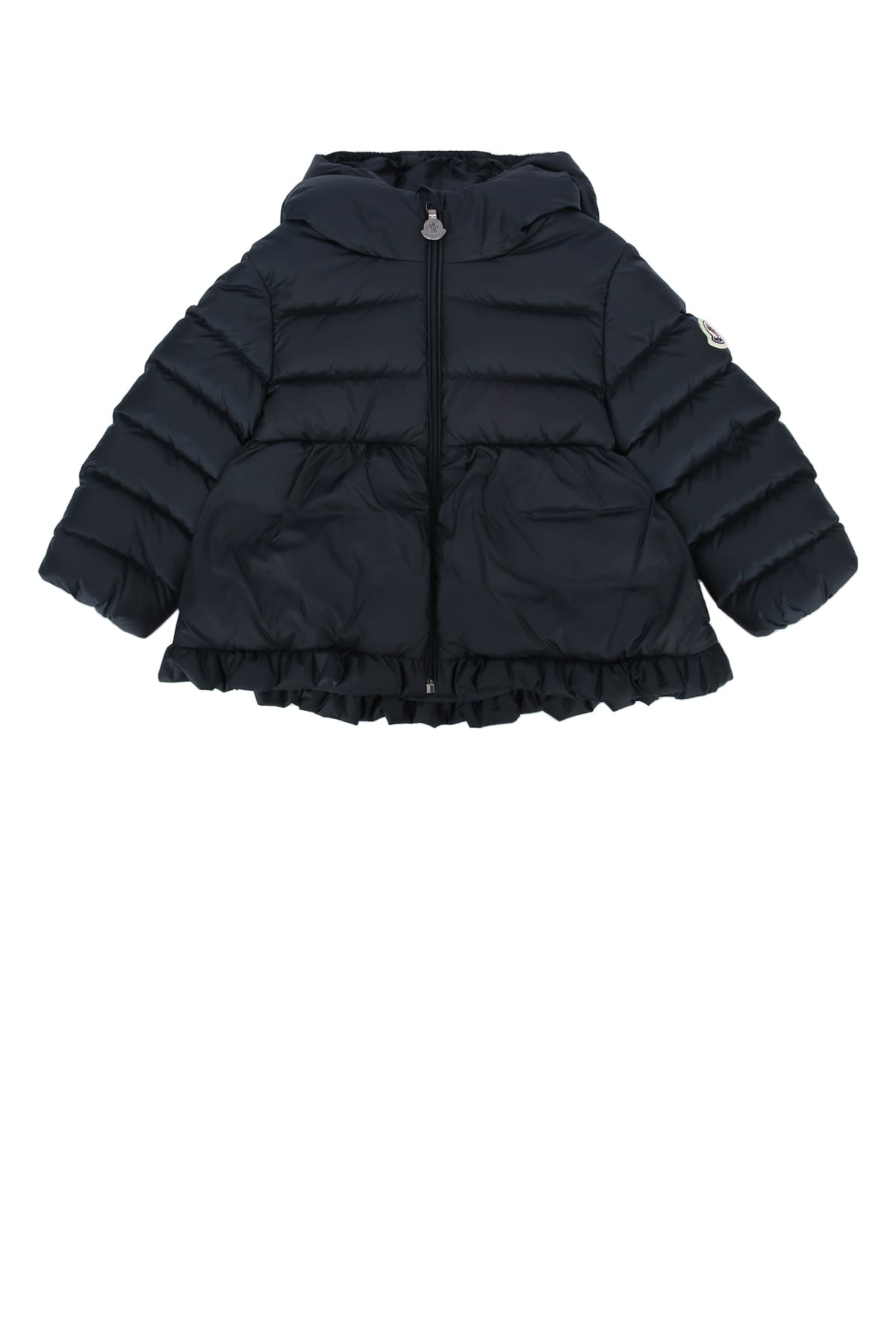 Moncler Kids' Odile Down Puffer Jacket In Black