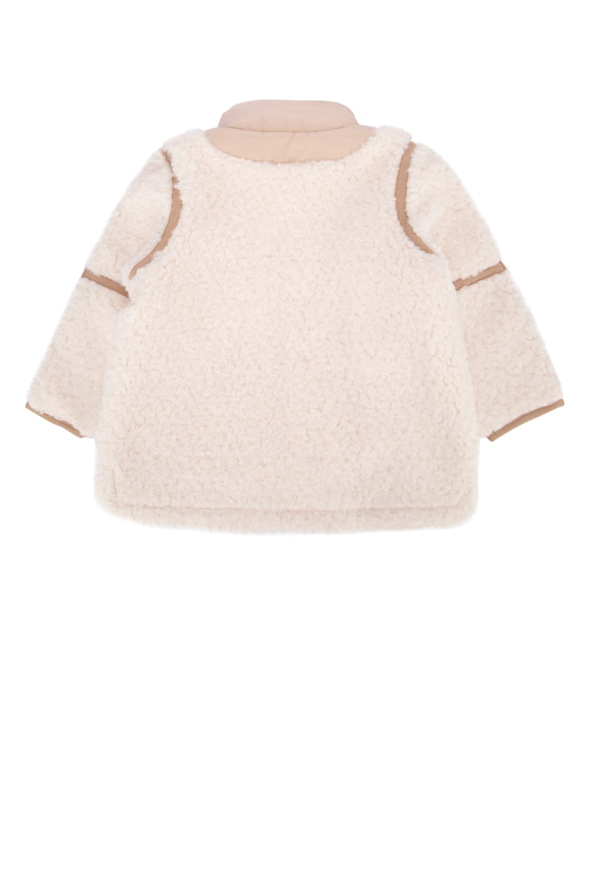 Chloé Kids' Cappotto In Ivory