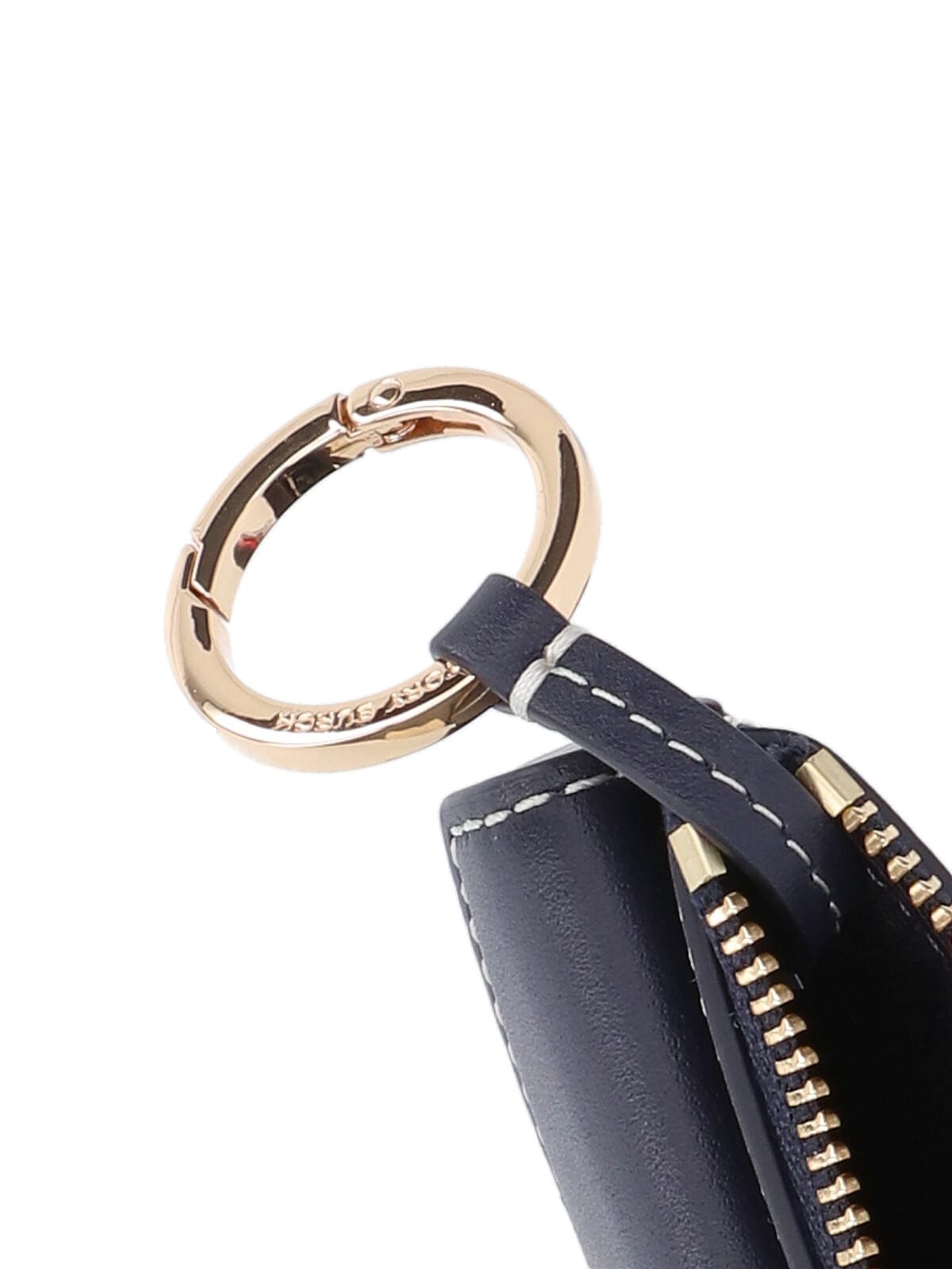 Tory Burch T Monogram Card Holder In Blue