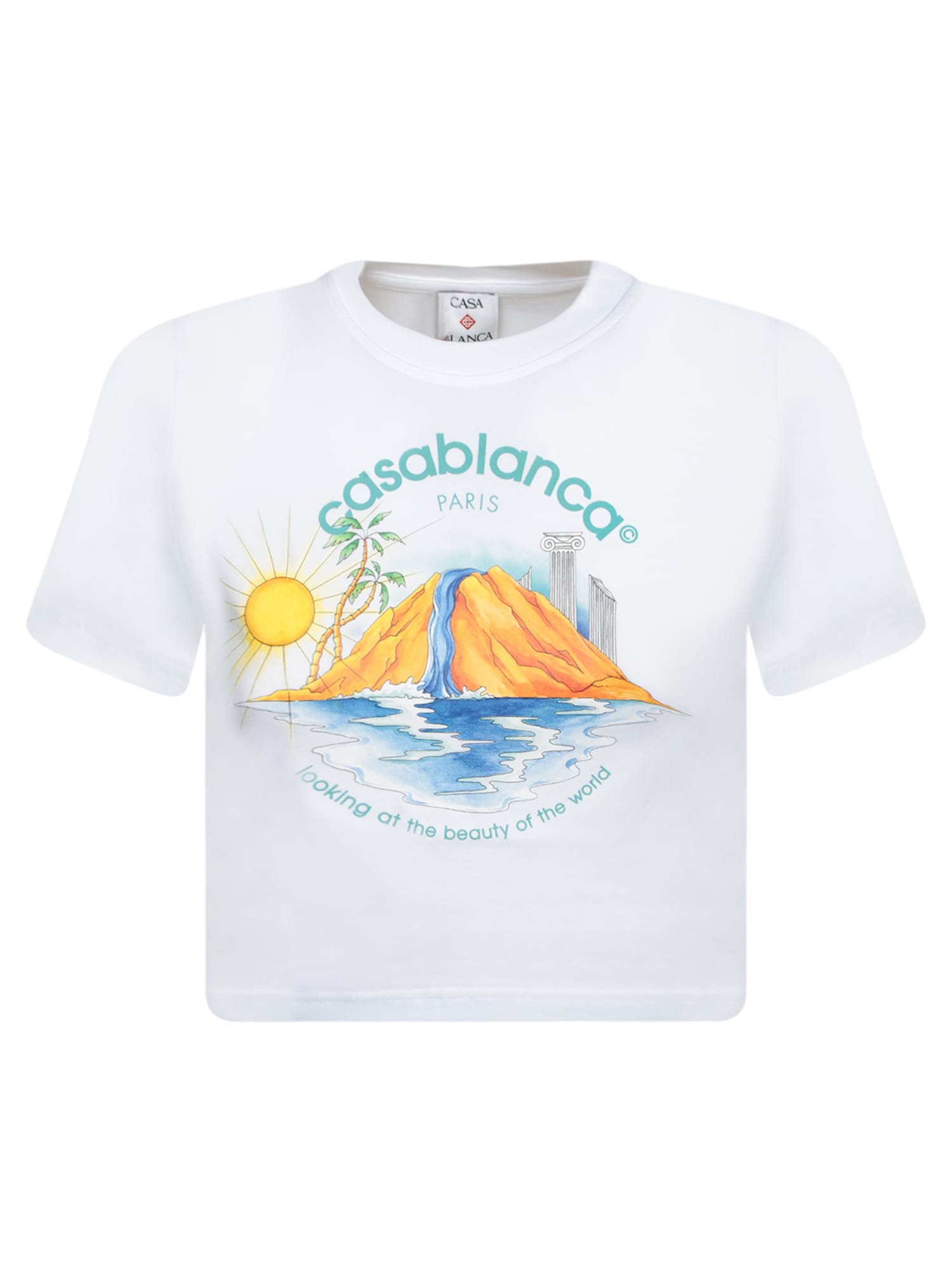 Oasis White Multicolor T-shirt