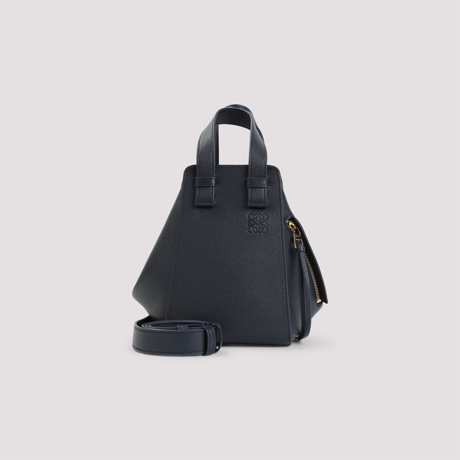 Loewe Hammock Shoulder Bag In Deep Navy