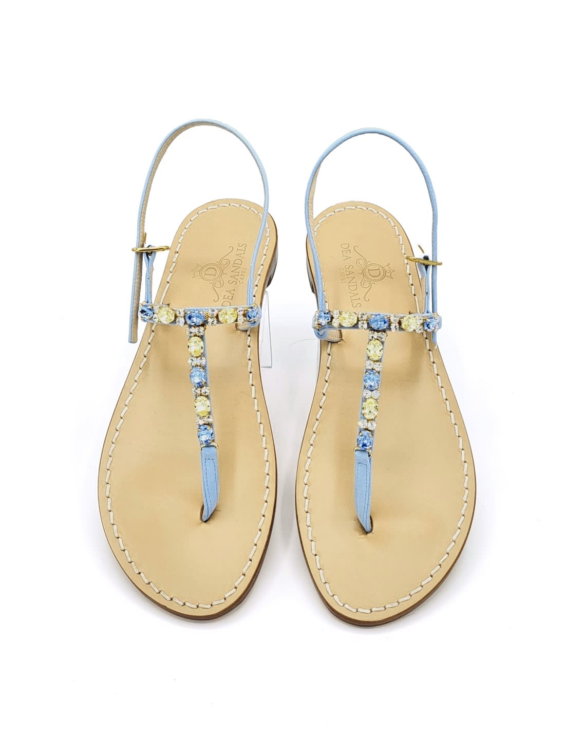 Blue Island Jewel Sandals