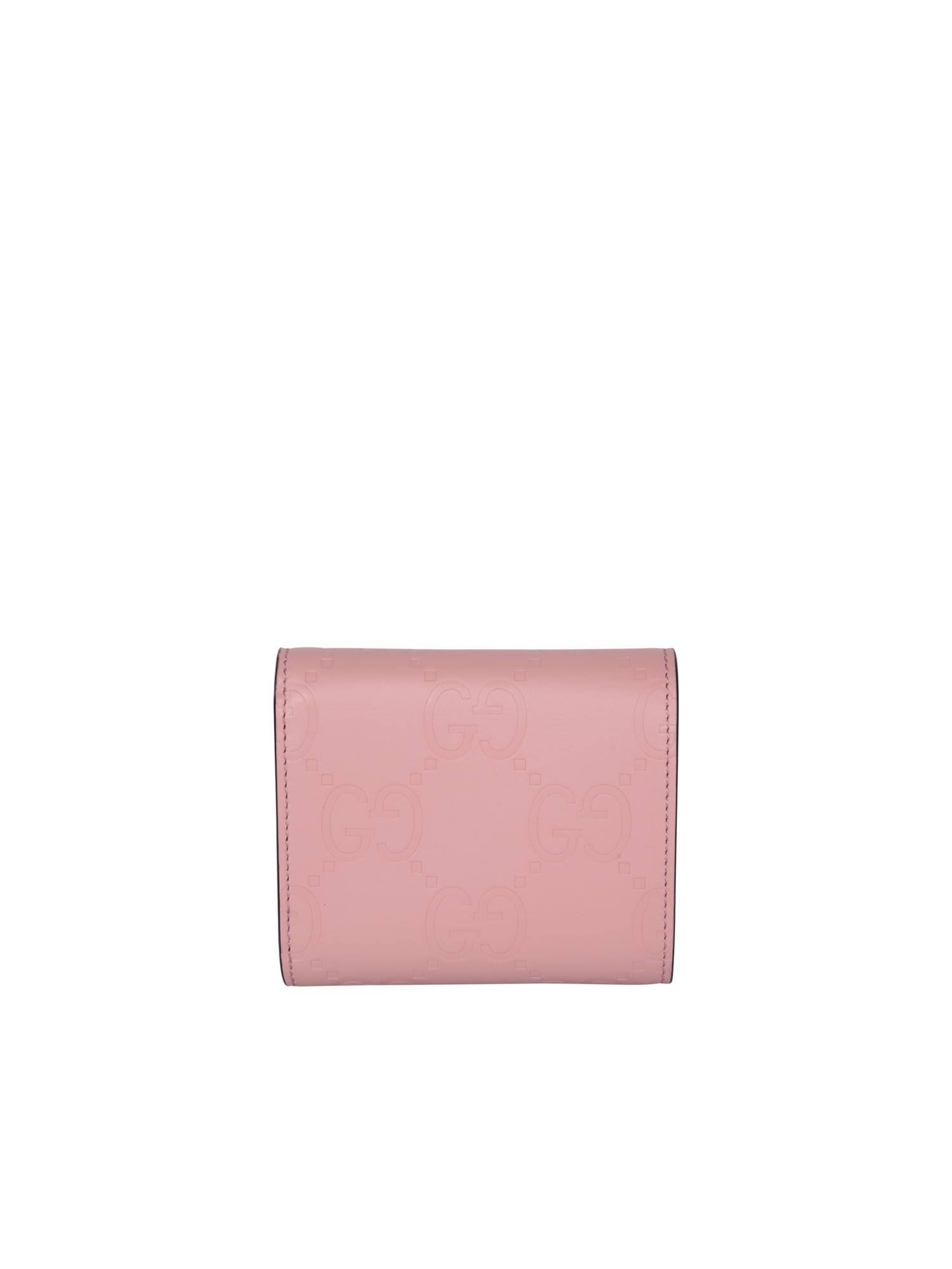 Shop Gucci Gilbert Monogram Tonal Pink Wallet