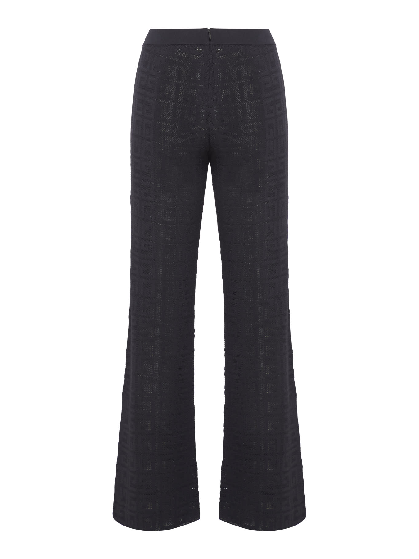 Shop Givenchy Asian Fit Wide Elasticated 4g Pants In Black