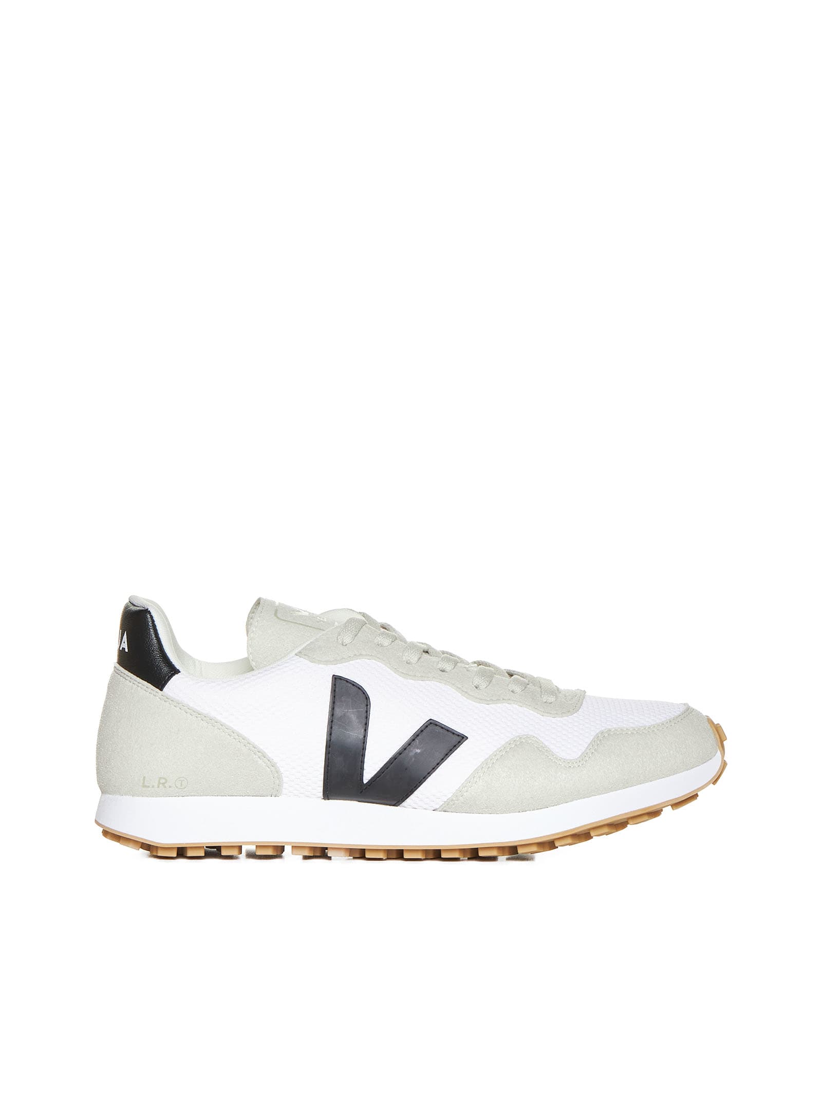 Shop Veja Sneakers In White_black_natural