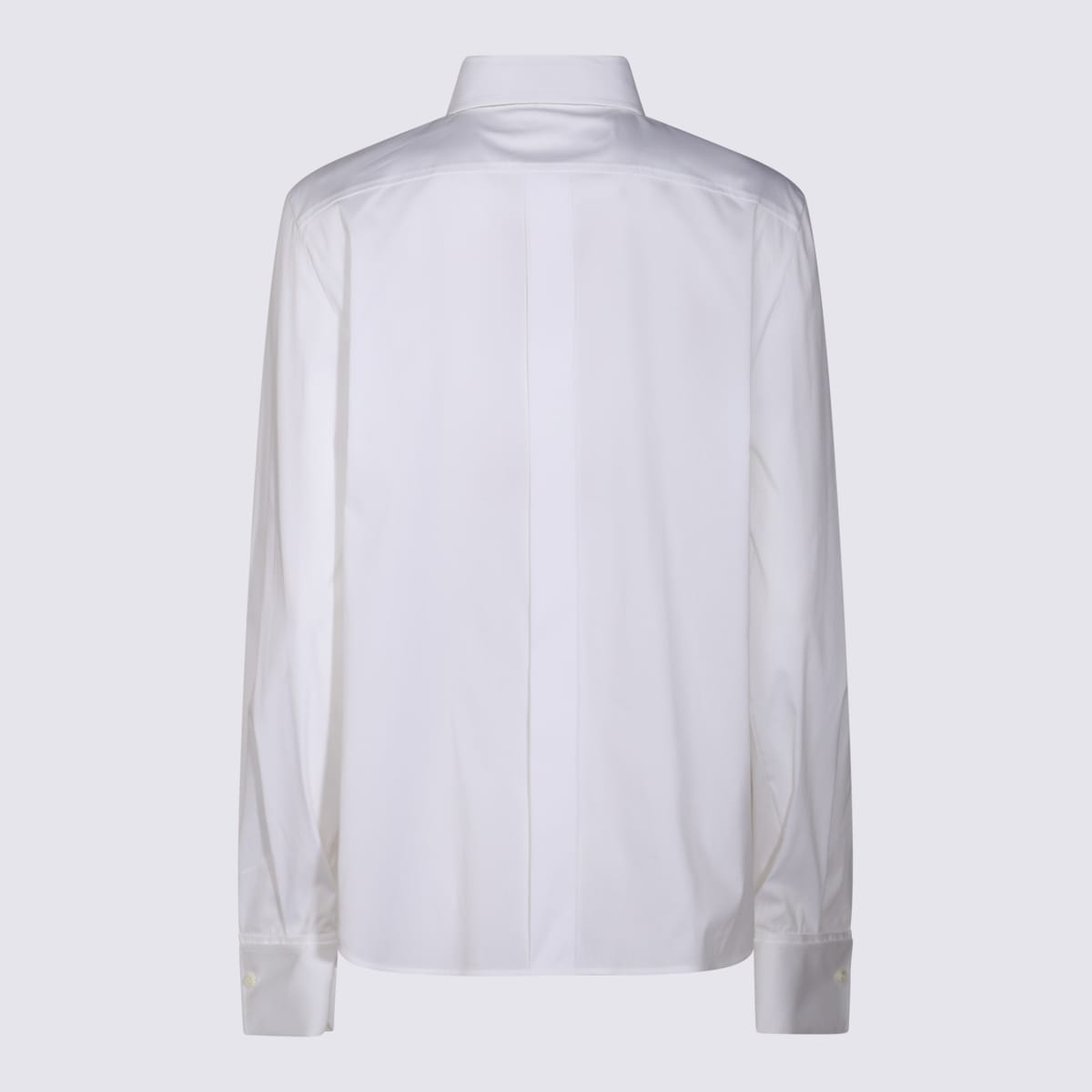 Shop Brunello Cucinelli White Cotton Shirt