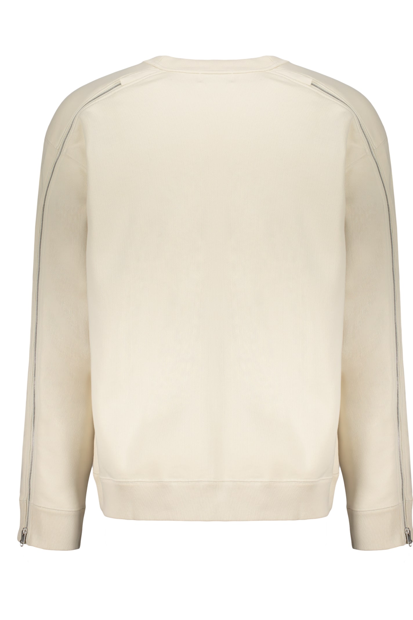 Shop Ambush Cotton Sweatshirt In Ivory