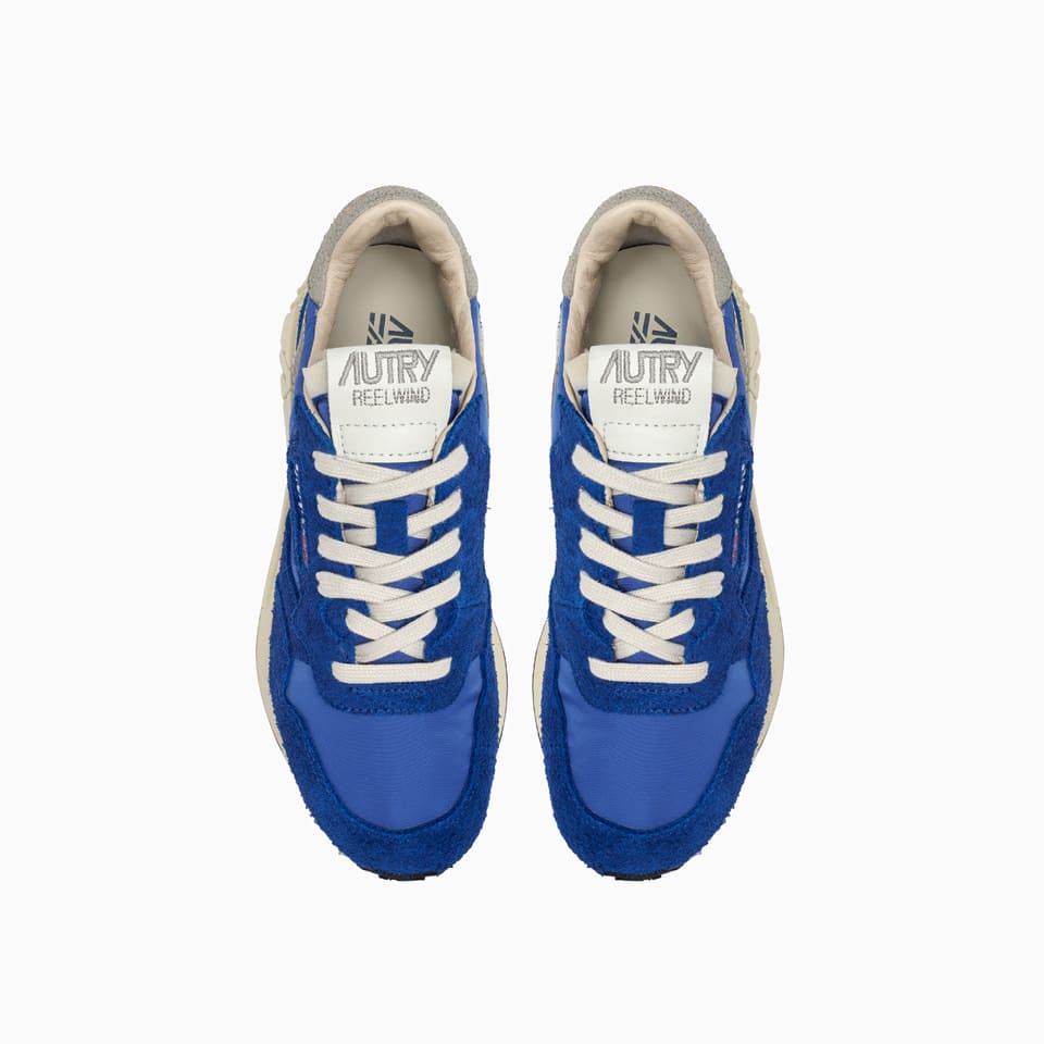 Shop Autry Sneakers  Reelwind Low Wwlm Nc02 In Blue