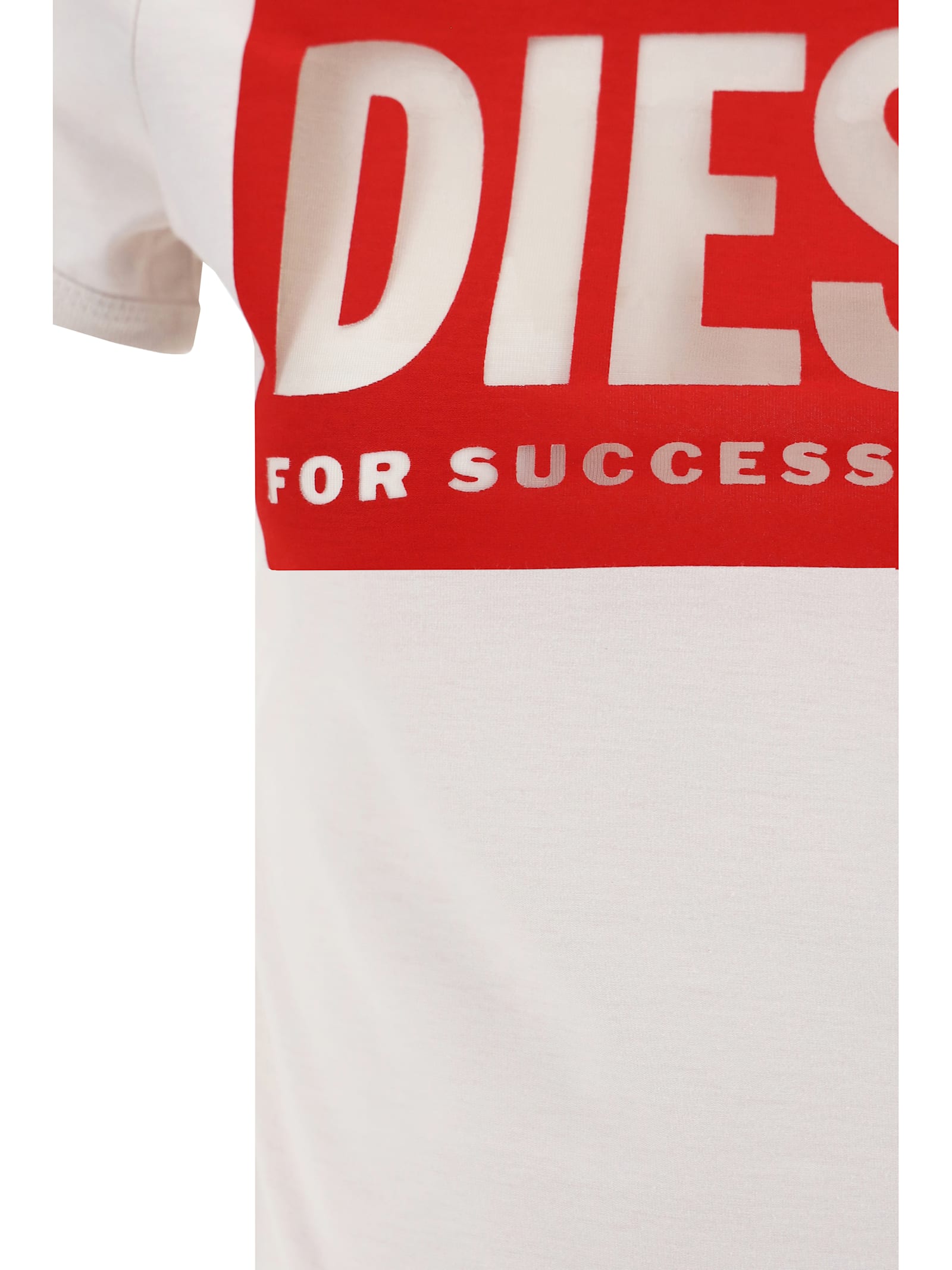 Shop Diesel T-shirt In White