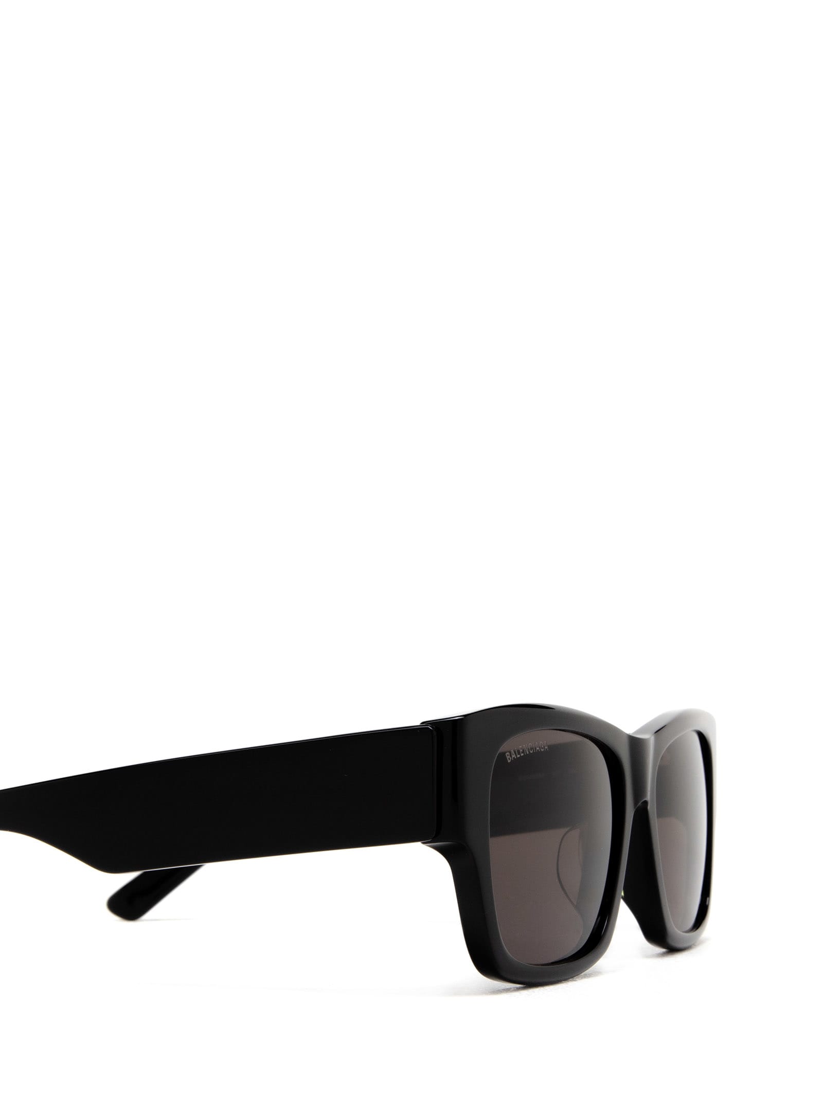 Shop Balenciaga Bb0262sa Black Sunglasses