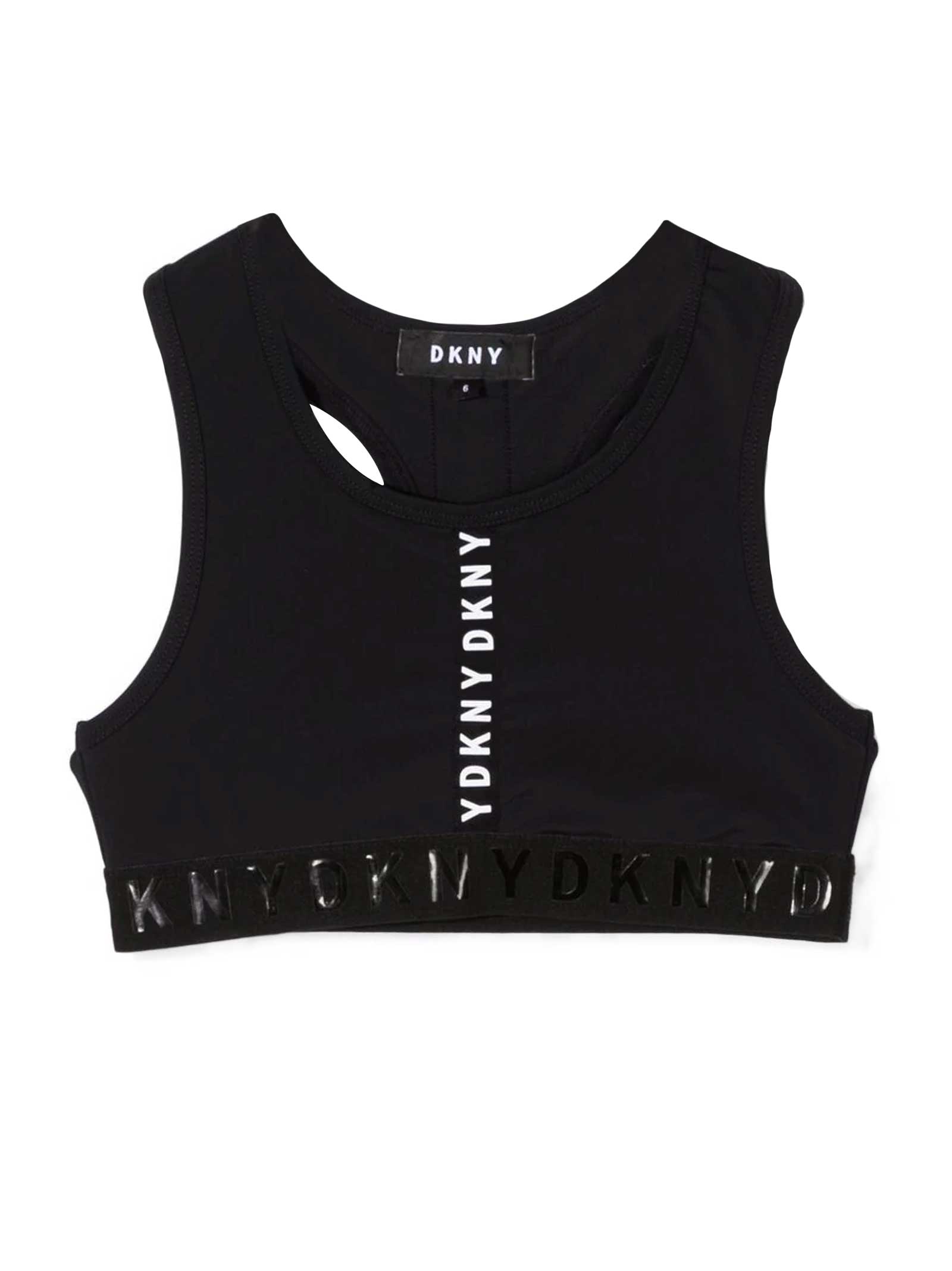 DKNY Black Top With Print