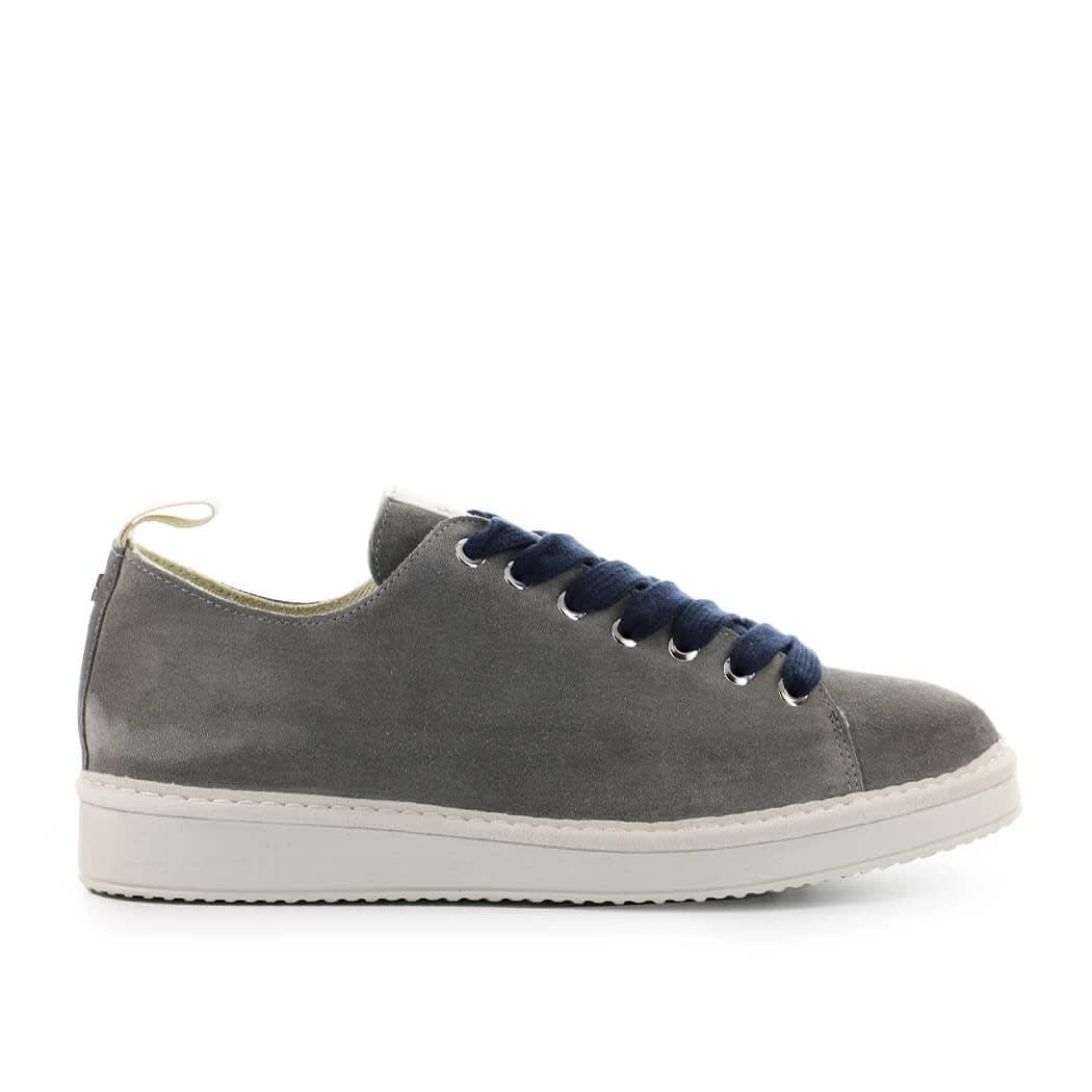 Panchic Pànchic Grey Blue Suede Sneaker