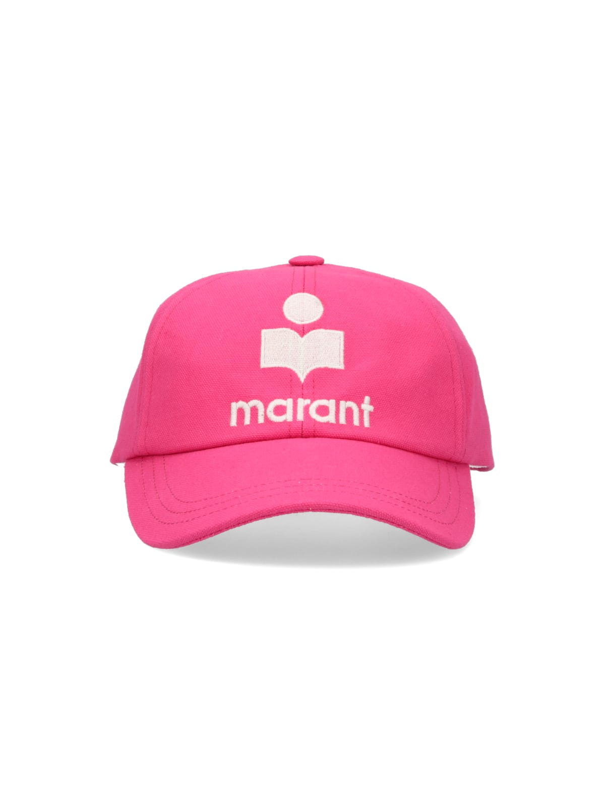 Shop Isabel Marant Tyron Baseball Hat In Fuchsia