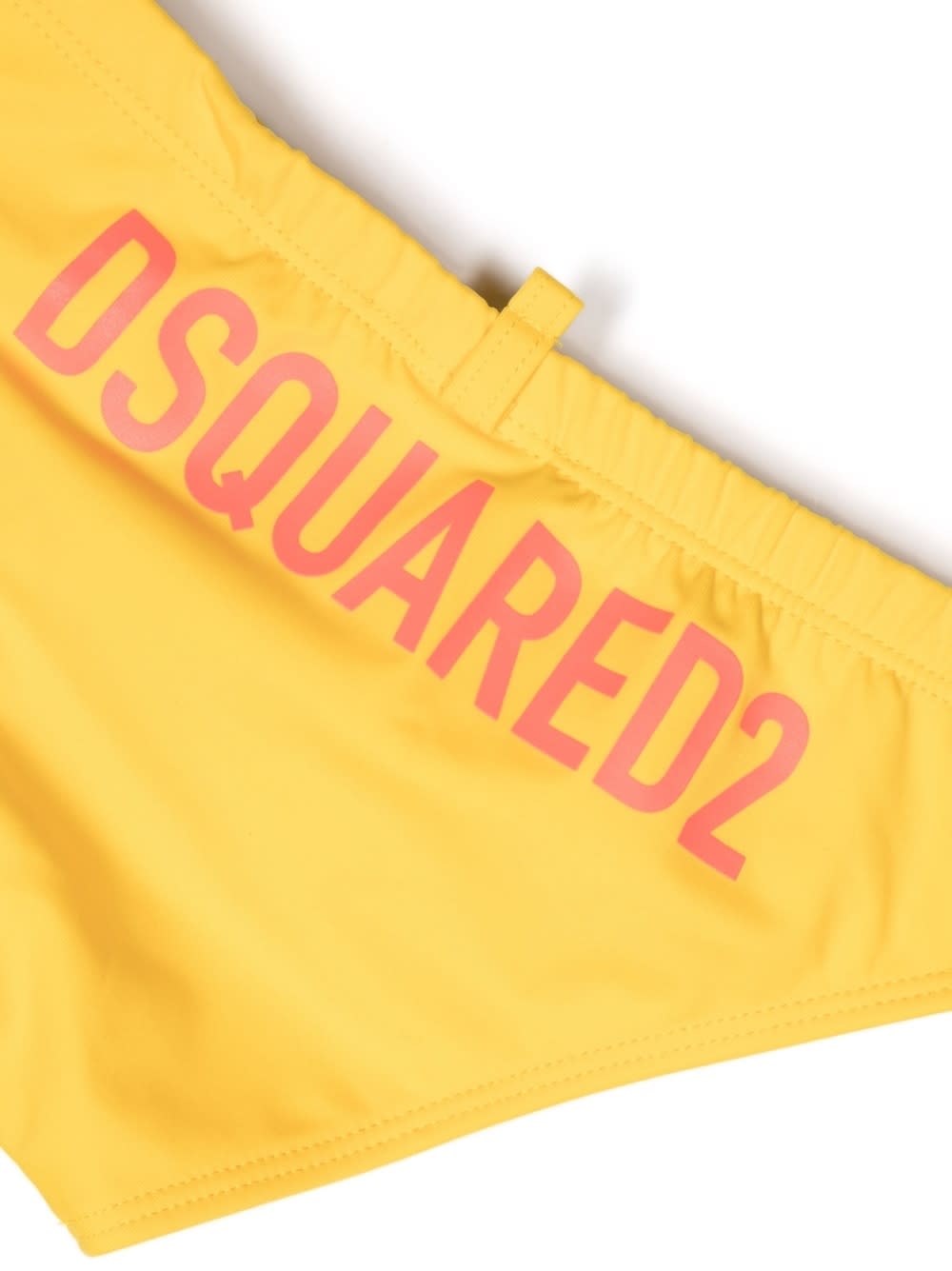 Shop Dsquared2 Swimming Suit In Yellow