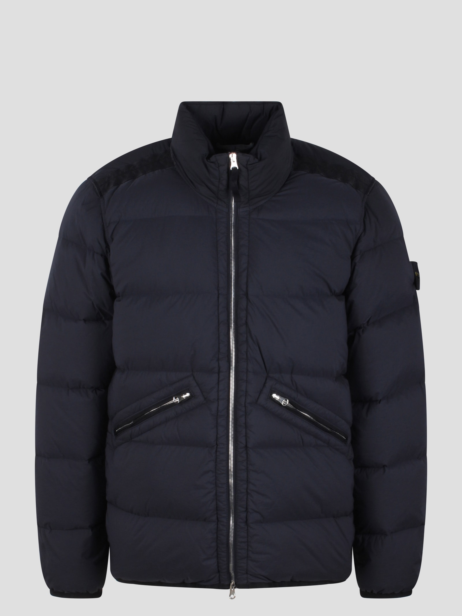 Shop Stone Island Seamless Tunnel Nylon Down-tc In Dark Blue