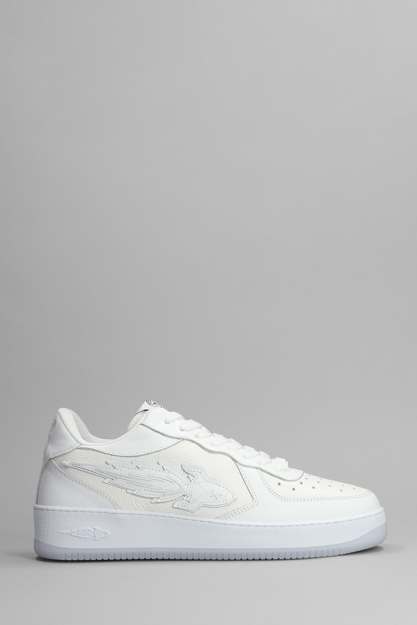 Enterprise Japan Sneakers In White Leather