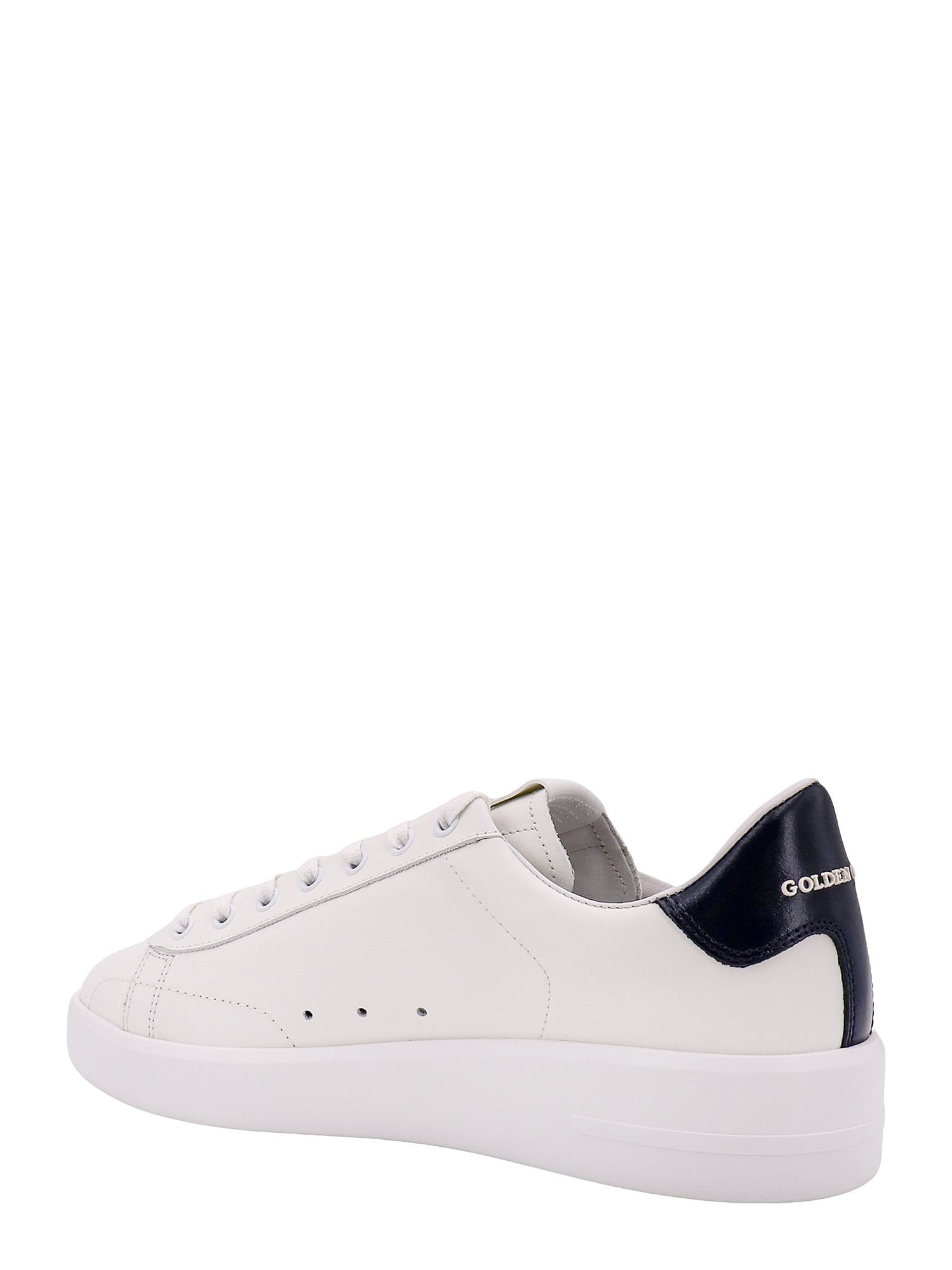 Shop Golden Goose Pure New Sneakers In White/blue