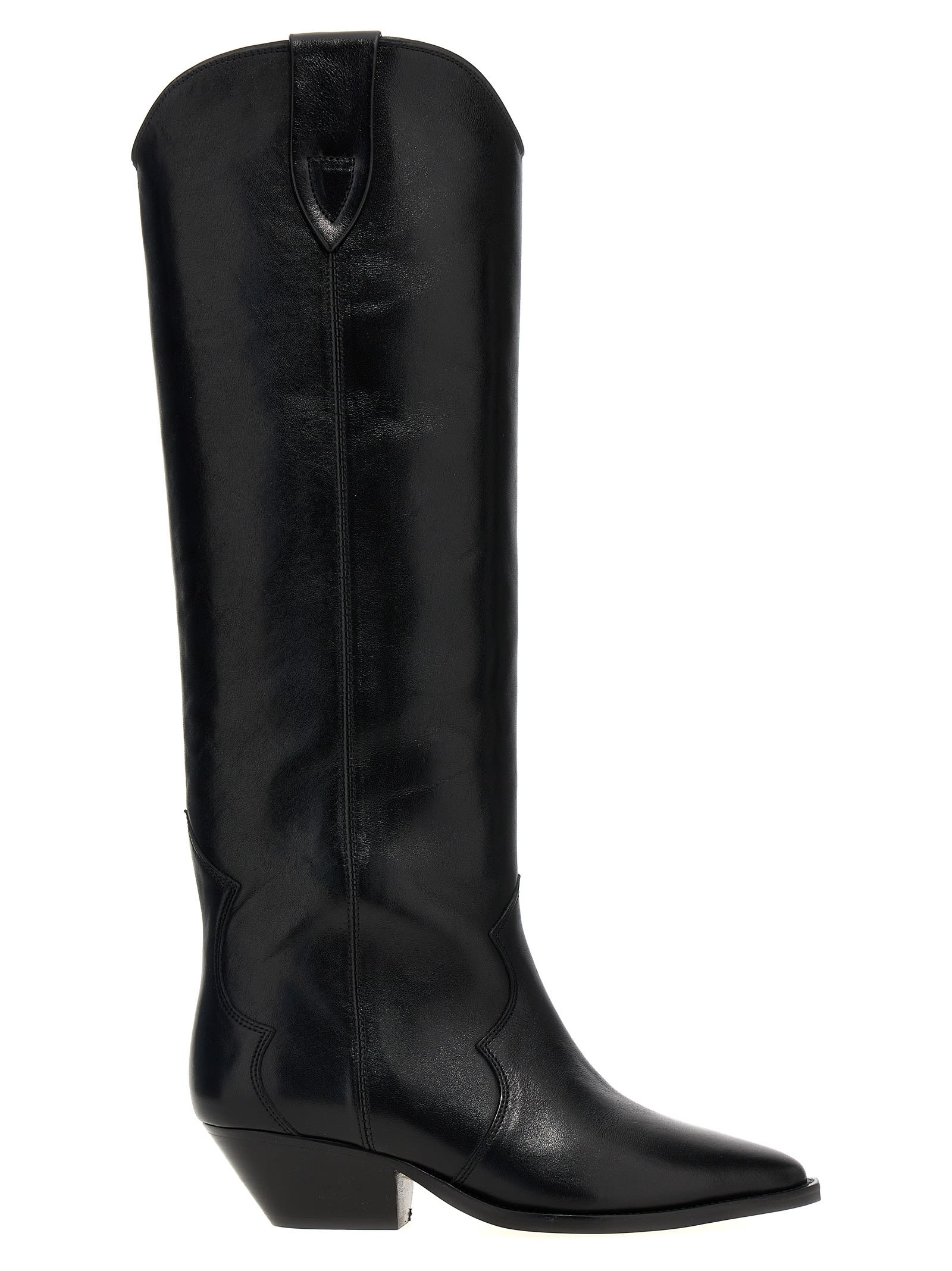 Shop Isabel Marant Denvee Boots In Black