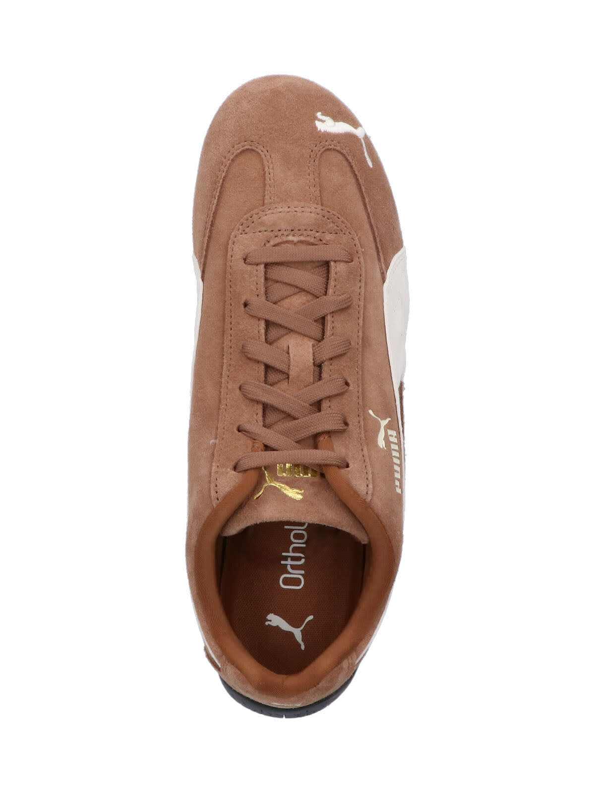 Puma Coffee Suede Leather Speedcat Og Sneakers In Brown