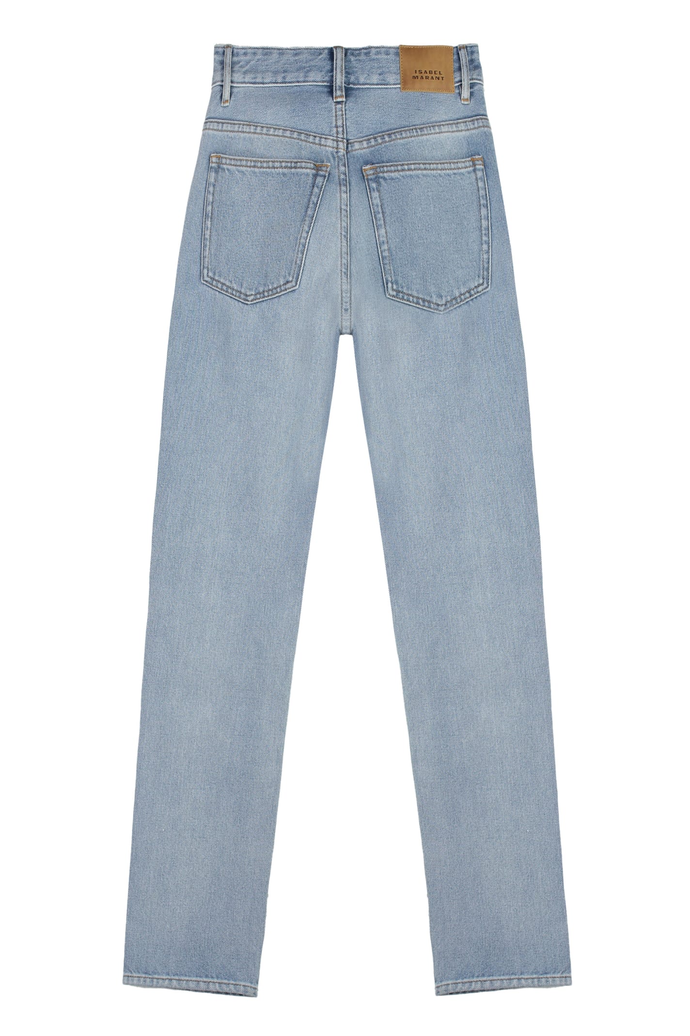 Shop Isabel Marant Jiliana High-rise Skinny-fit Jeans In Denim