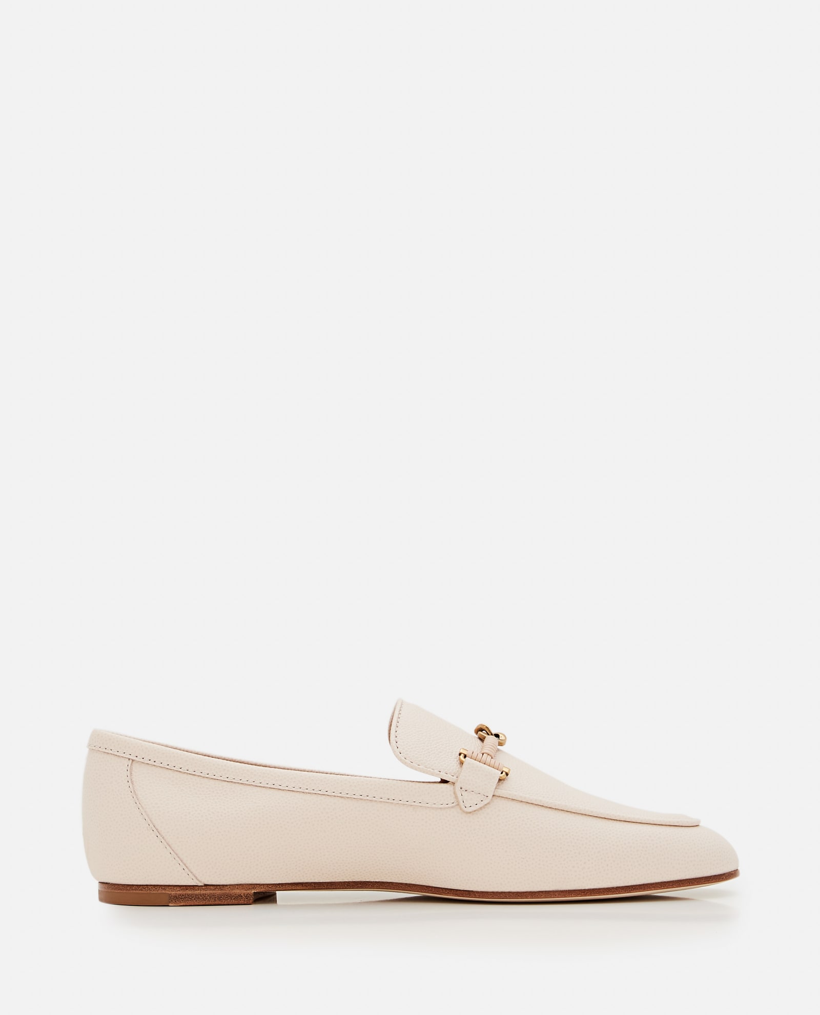 Flat Leather Loafers