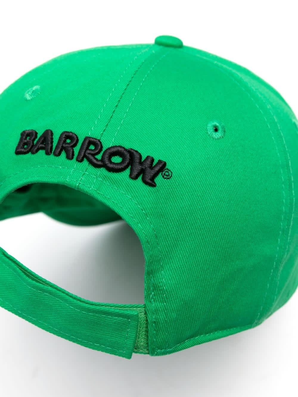 Shop Barrow Green Baseball Hat With Logo In Verde
