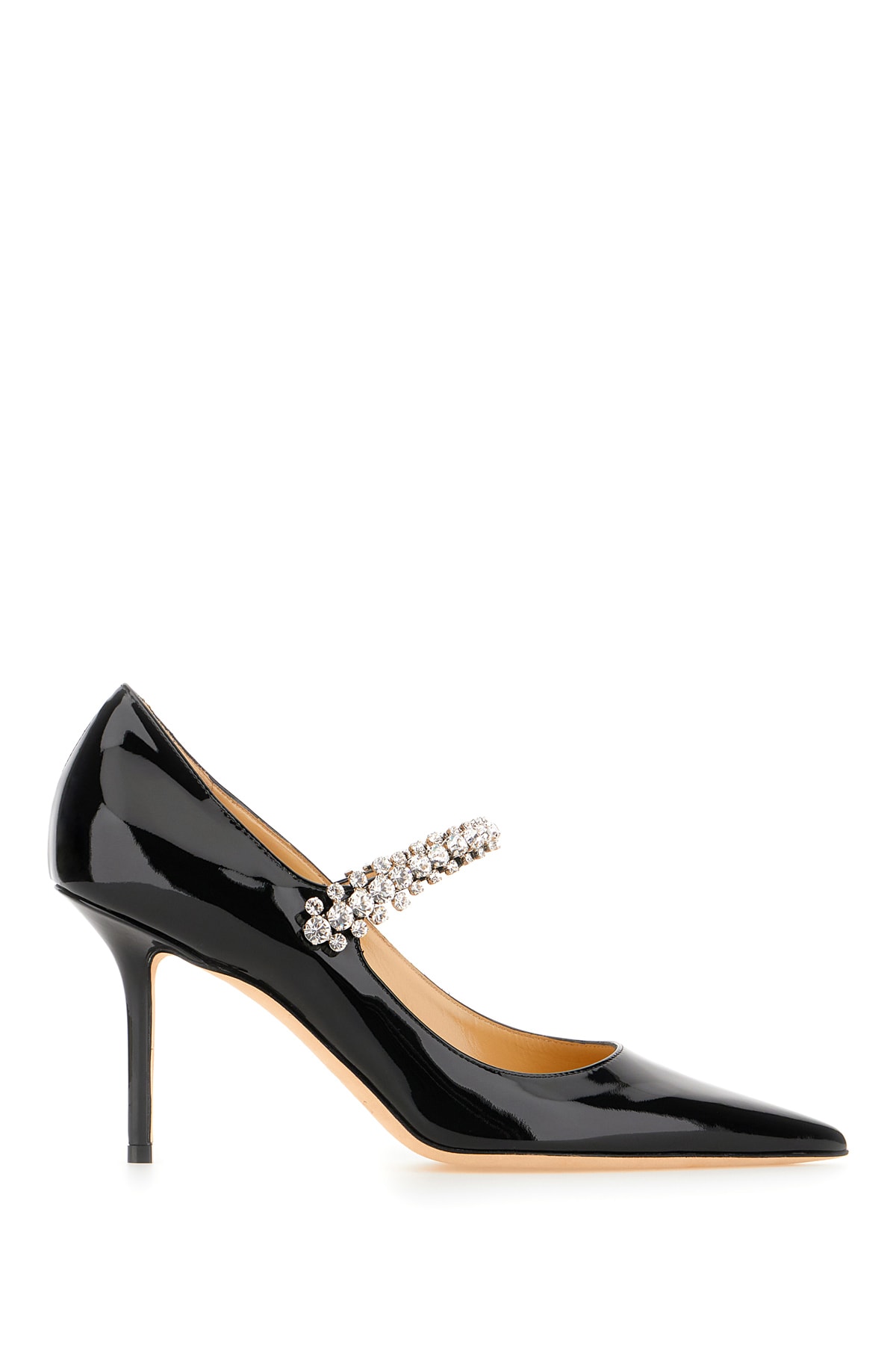 Shop Jimmy Choo Black Leather Bing Pump 85 Pumps