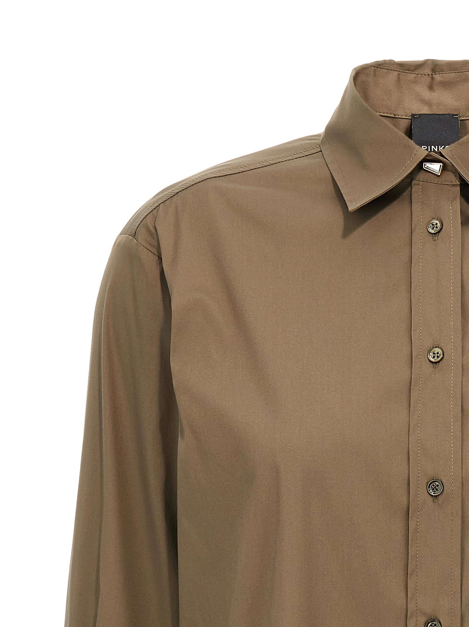 Shop Pinko Corea Shirt In Green