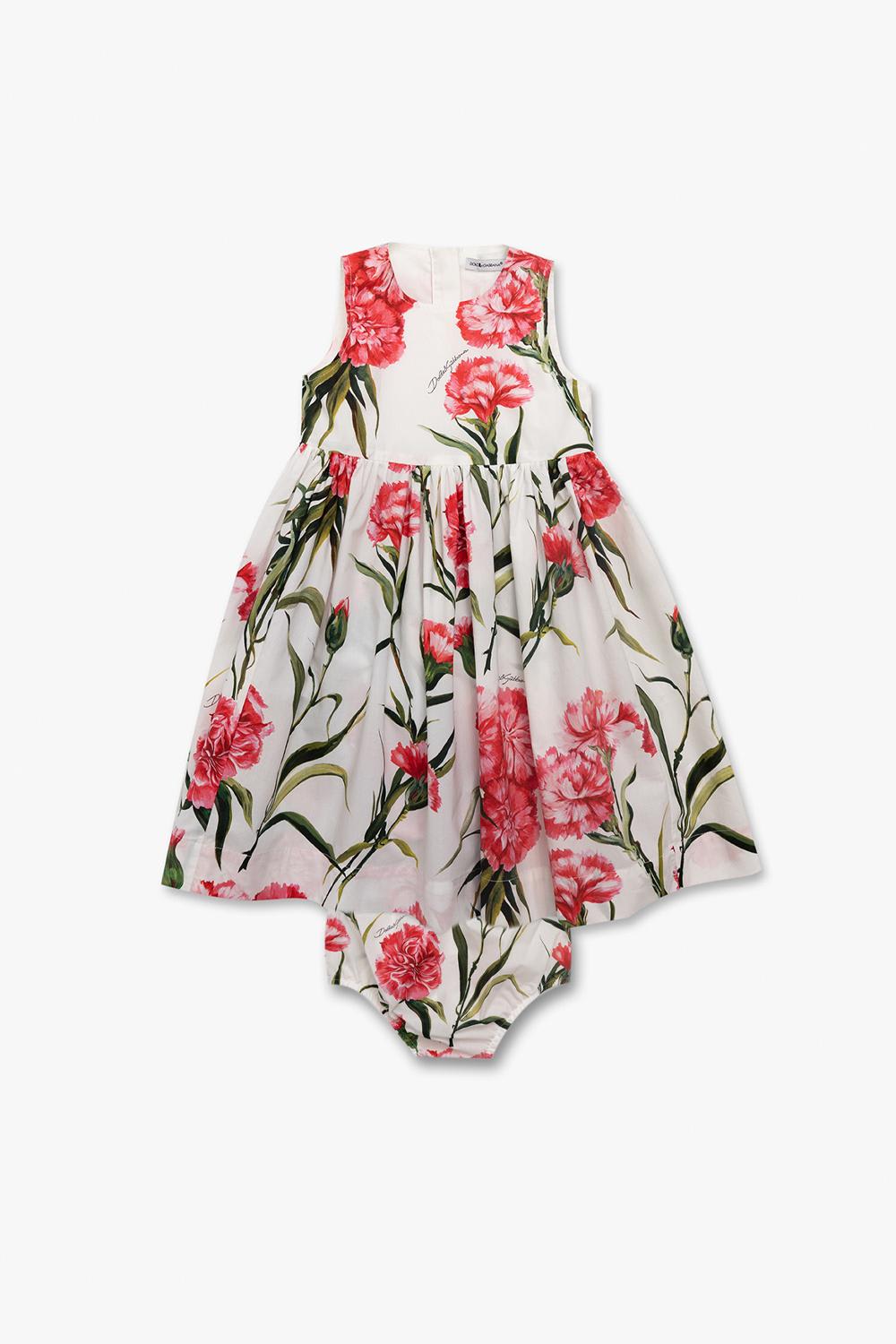 Dolce & Gabbana Kids Floral Dress
