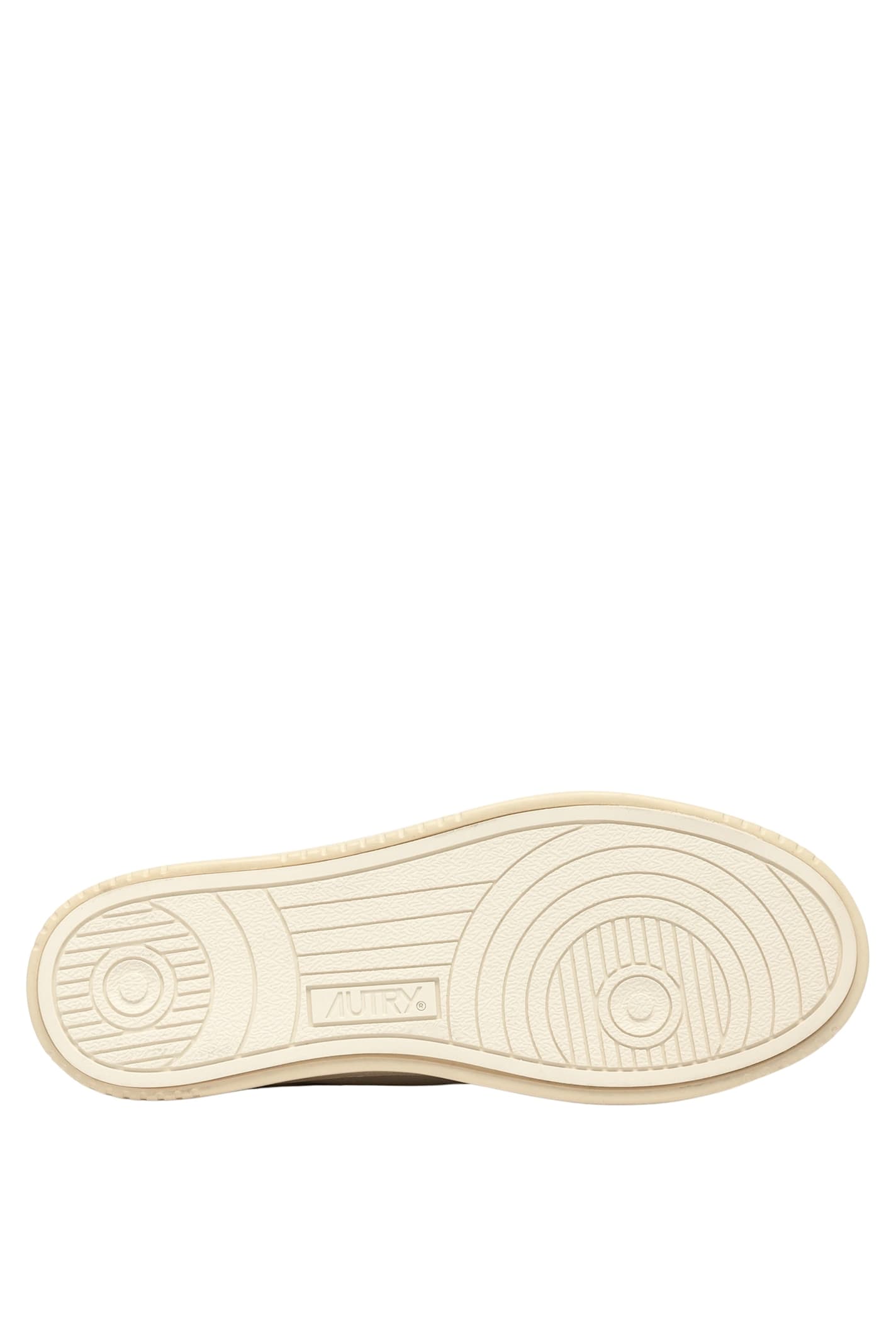 Autry Mule Low Wom Leat/leat Wht/wht In Winter White