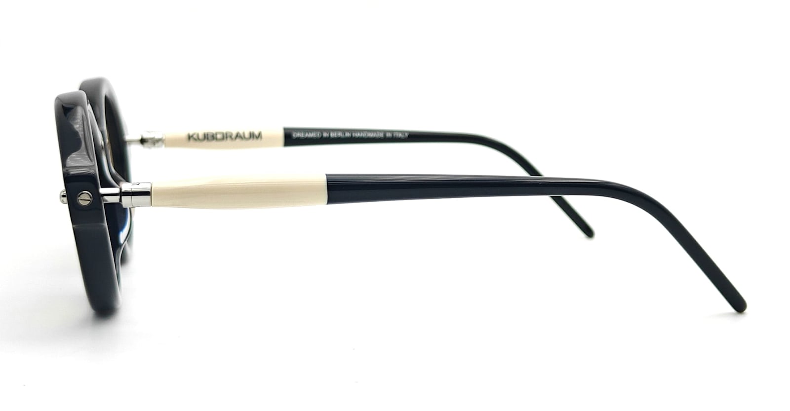 Kuboraum Mask P22 - Black Shine Sunglasses In Black Shine