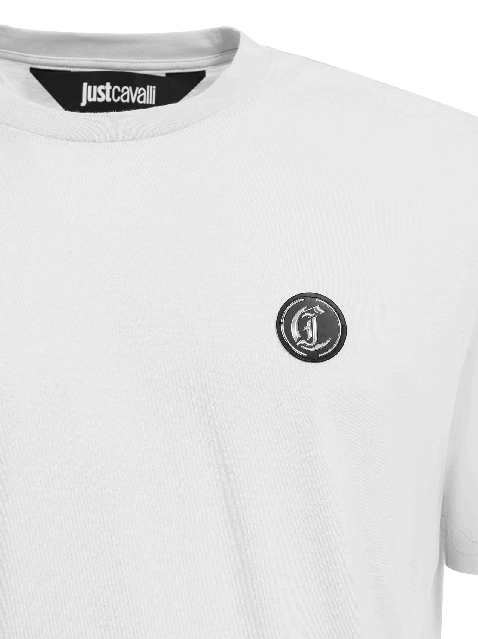 Just Cavalli T-shirts And Polos In White