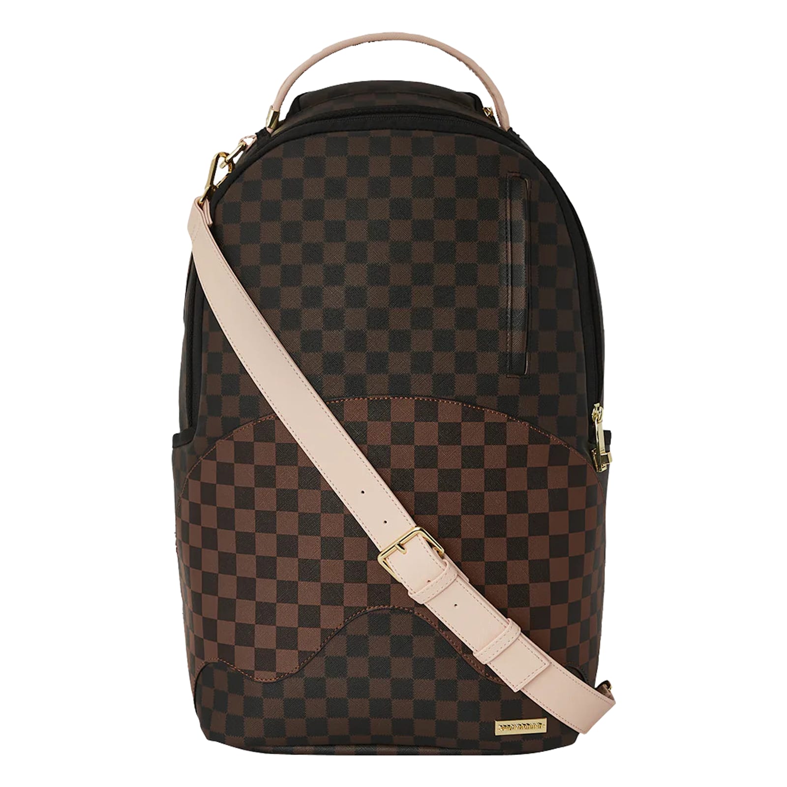 Sprayground Boujee Strap Backpack In Brown