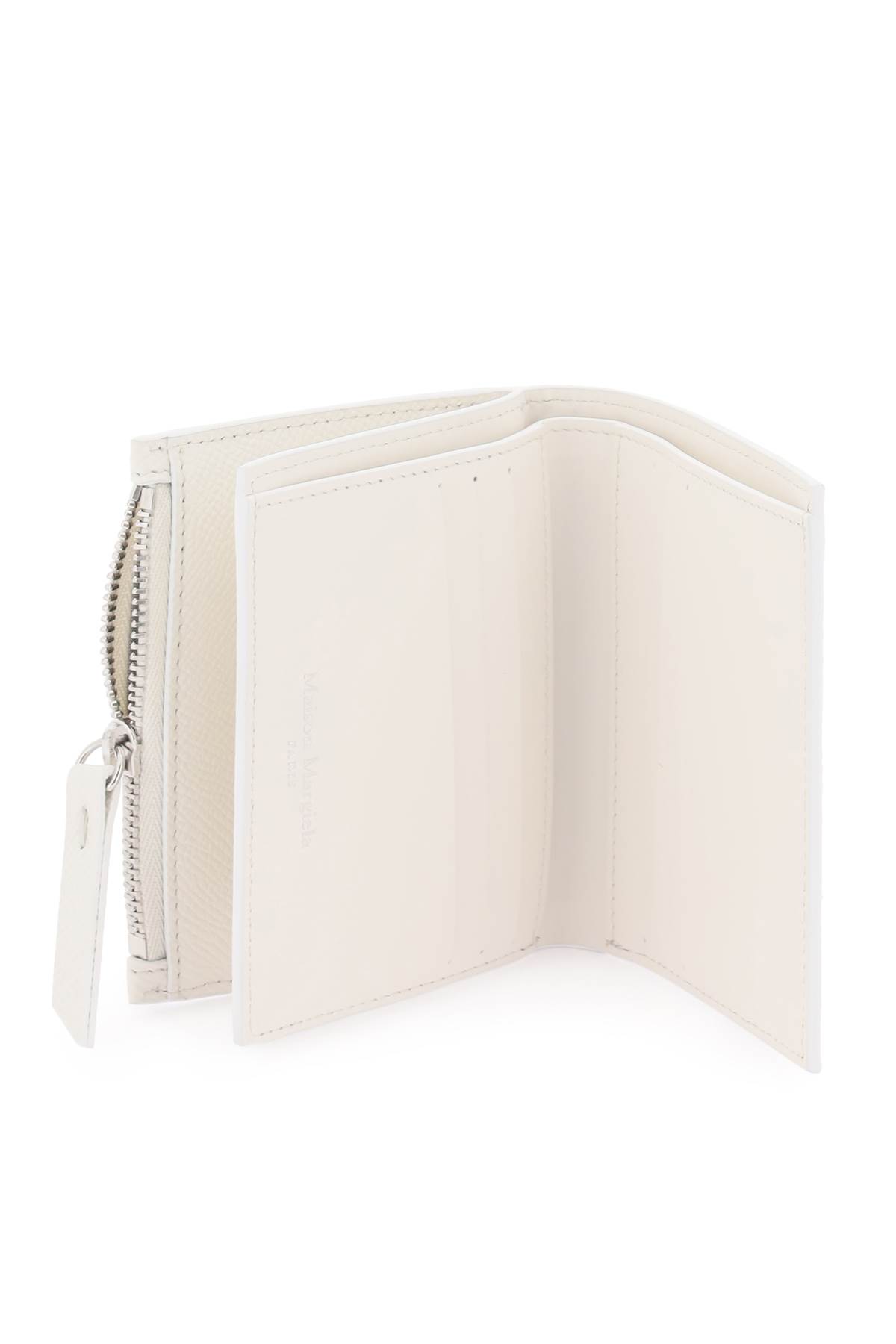 Shop Maison Margiela Four Stitches Wallet In White (white)