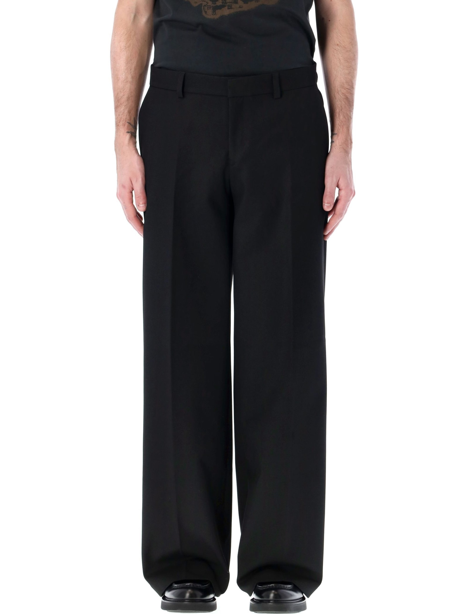 Shop Misbhv Tailored Trousers In Black