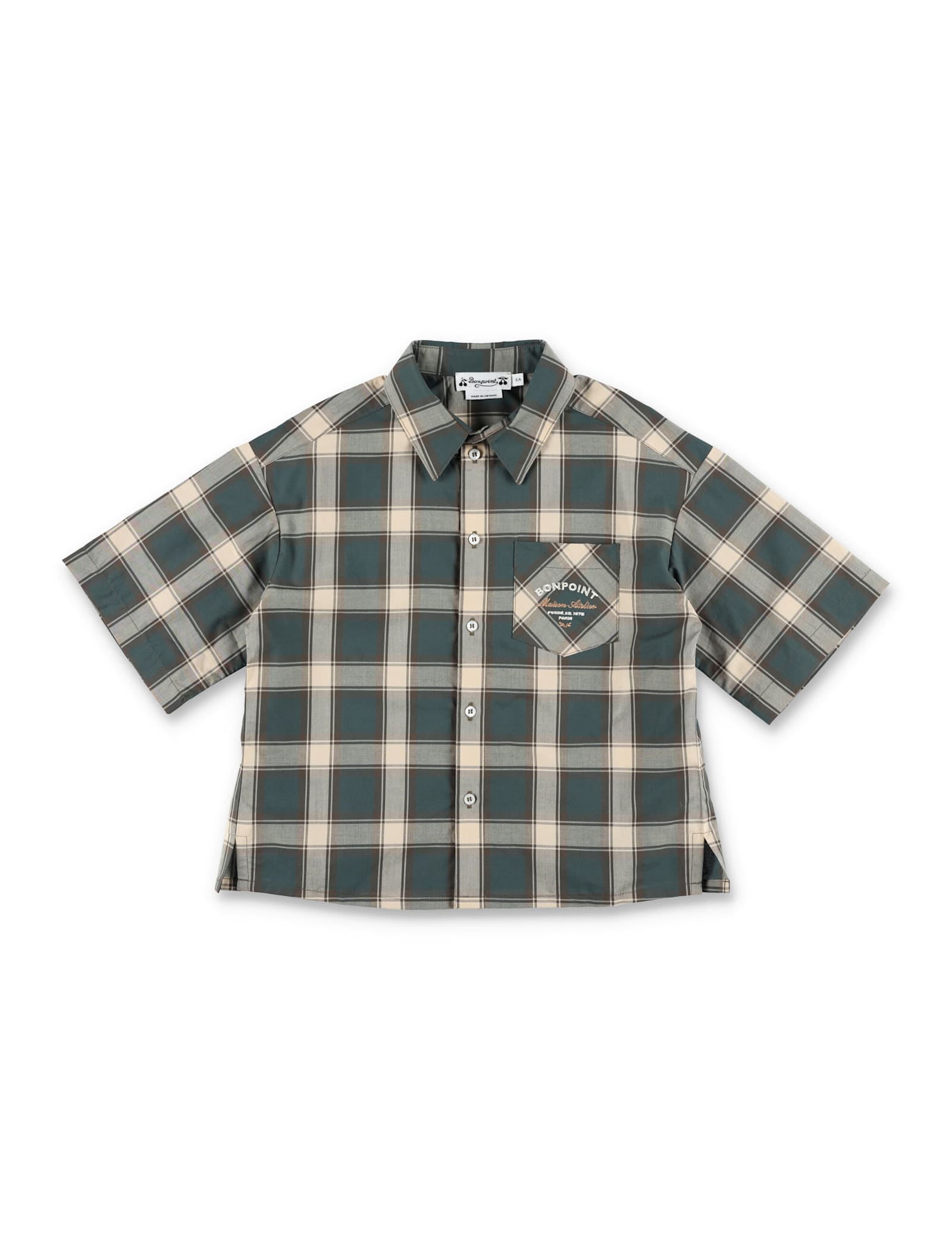 Bonpoint Check Shirt In Check